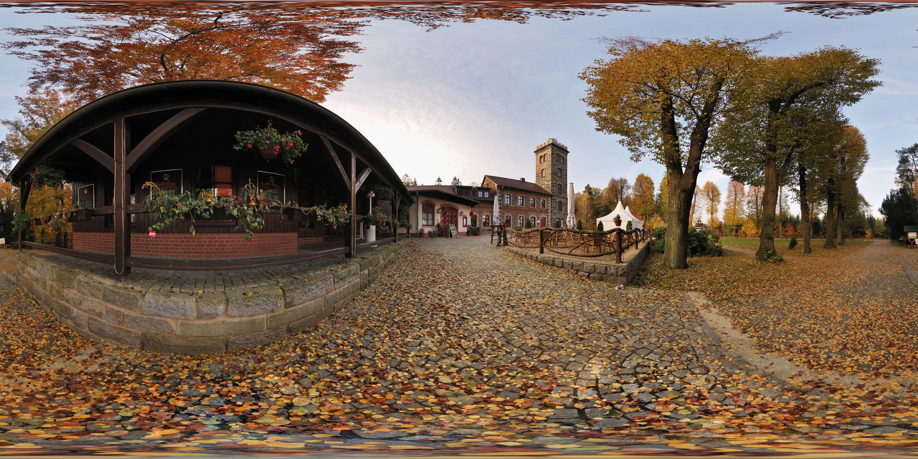 360 Grad Panorama Ansicht: Berggasthof Butterberg 2 in Butterberg