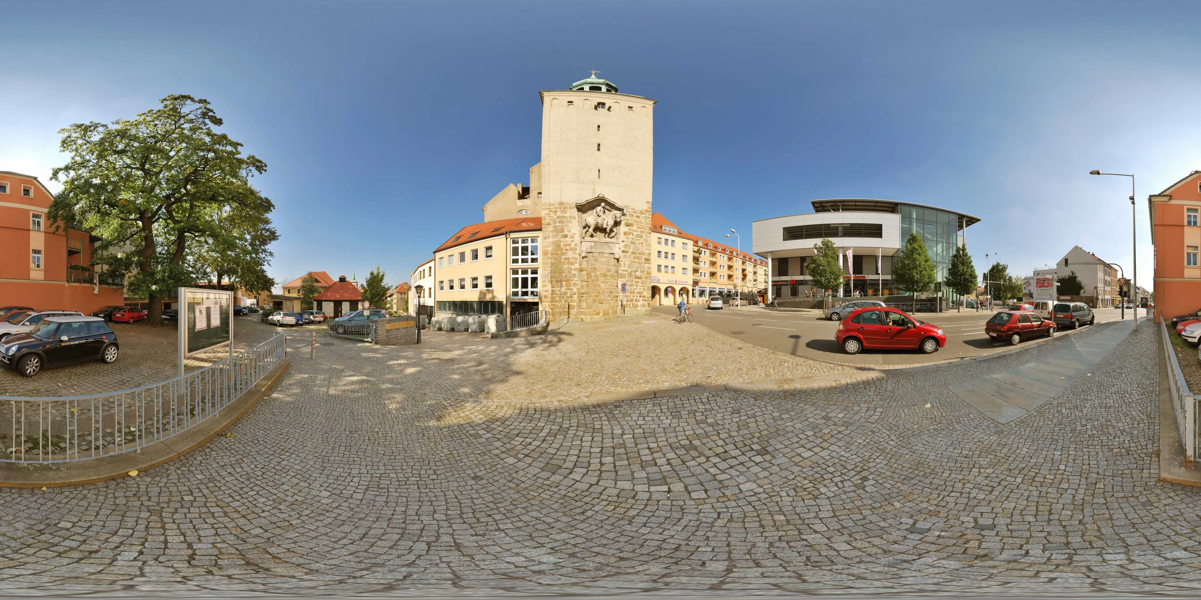 360 Grad Panorama Ansicht: Lauenturm in Herbst 09