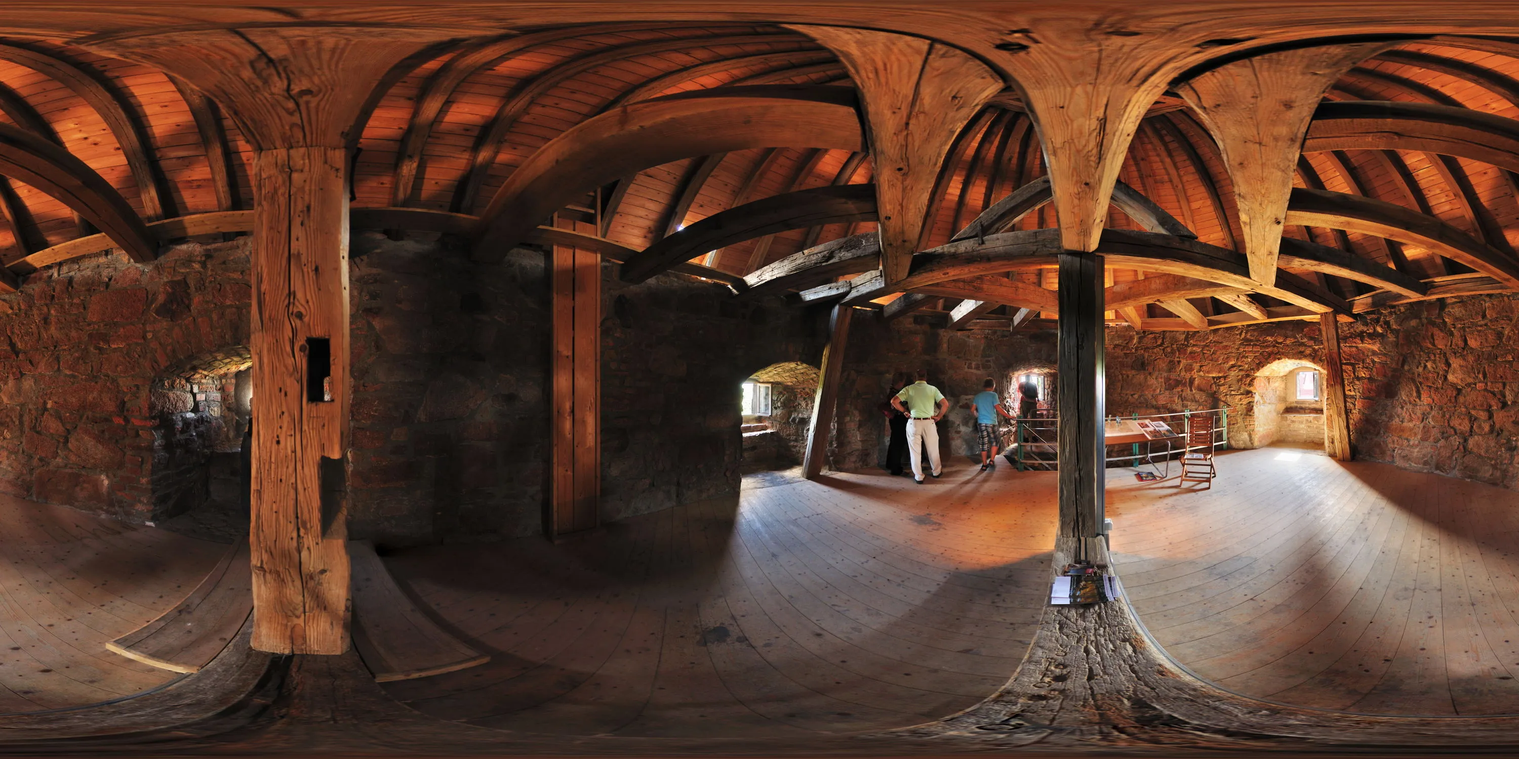 360 Grad Panorama Ansicht: Nicolaiturm 2 in Tag des offenen Denkmals 2010