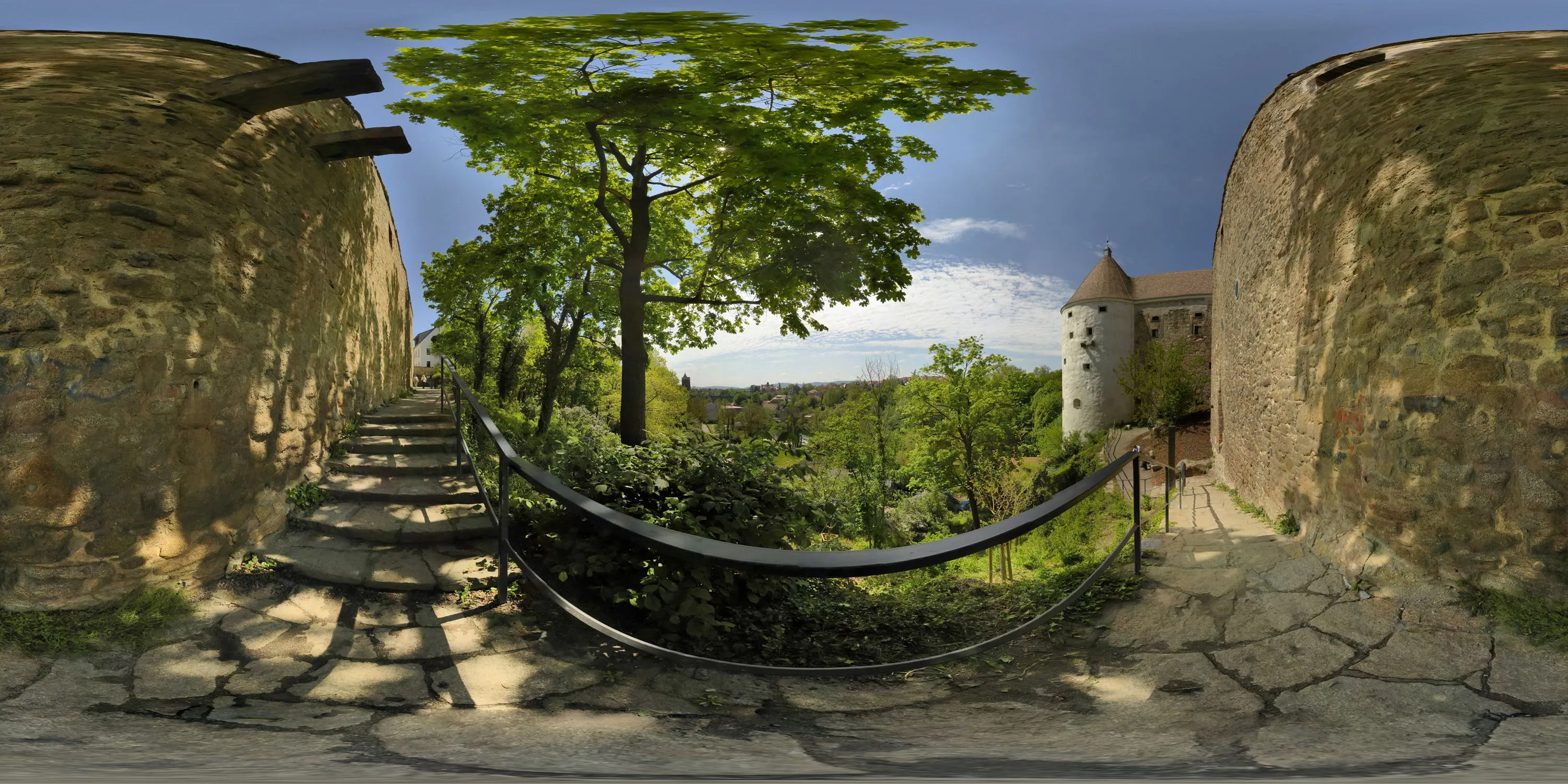 360 Grad Panorama Ansicht: Reymannweg in Frühling 08