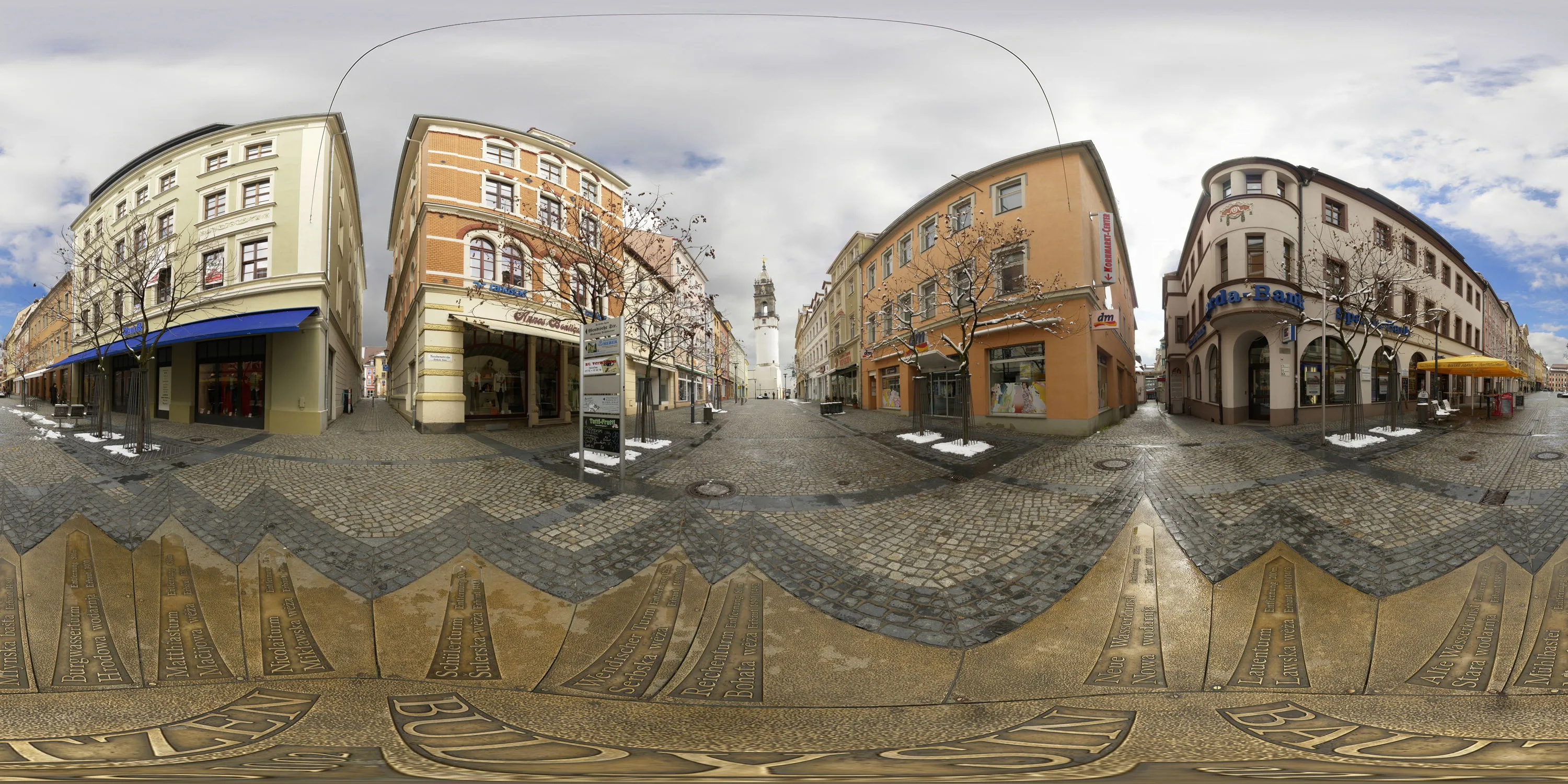 360 Grad Panorama Ansicht: Reichenstrasse in Frühling 08