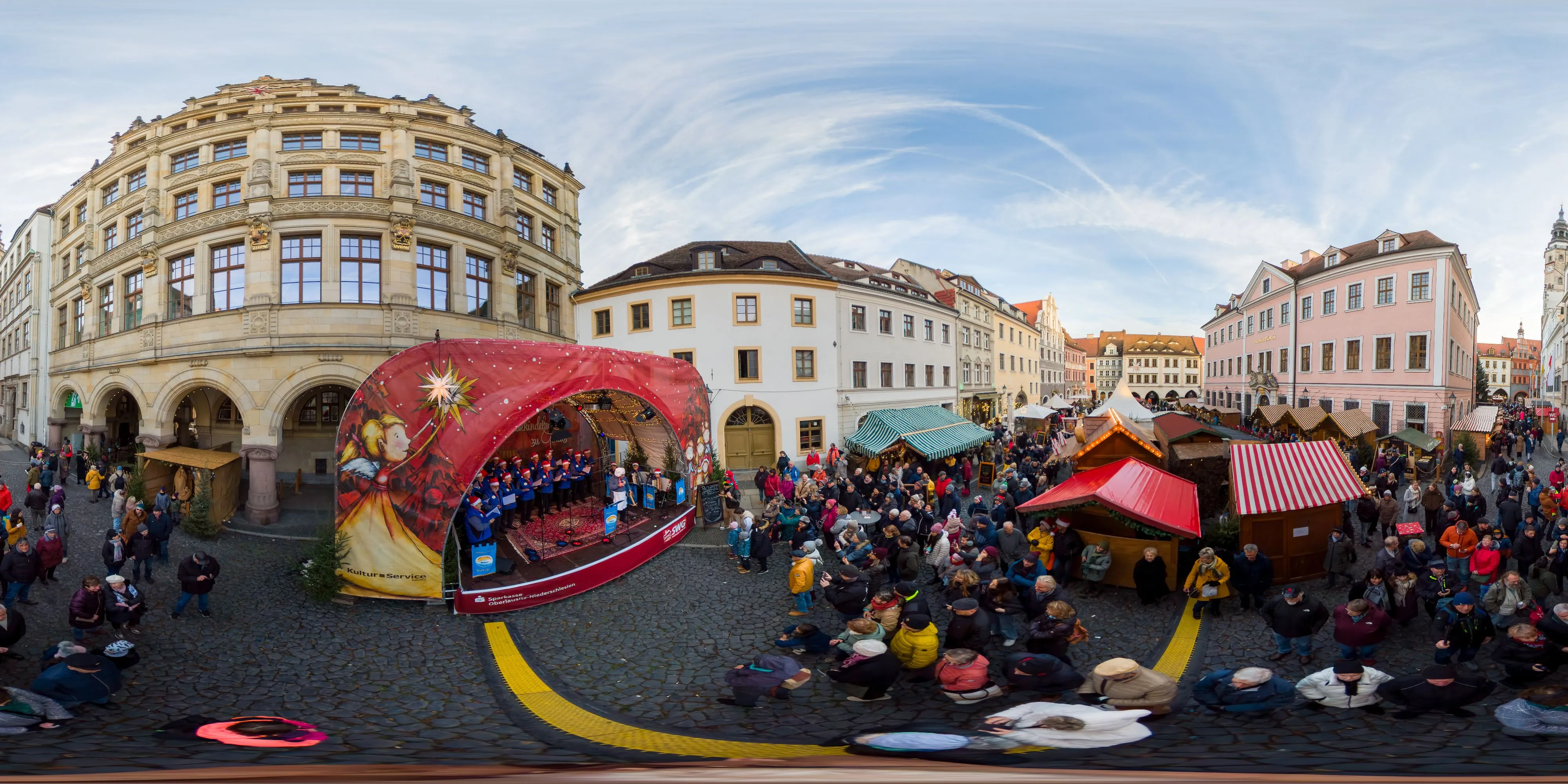 360° Panorama Ansicht: Bühne