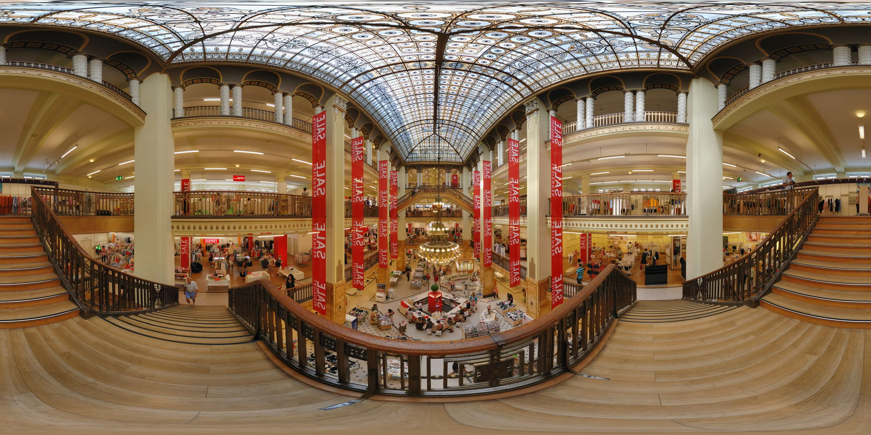 360 Grad Panorama Ansicht: Kaufhaus Hertie 1 in Görlitz