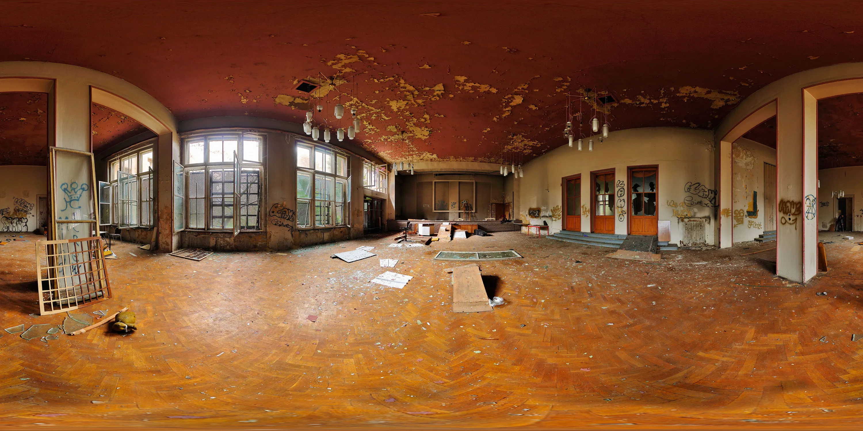 360 Grad Panorama Ansicht: Med II - Speisesaal in Görlitz