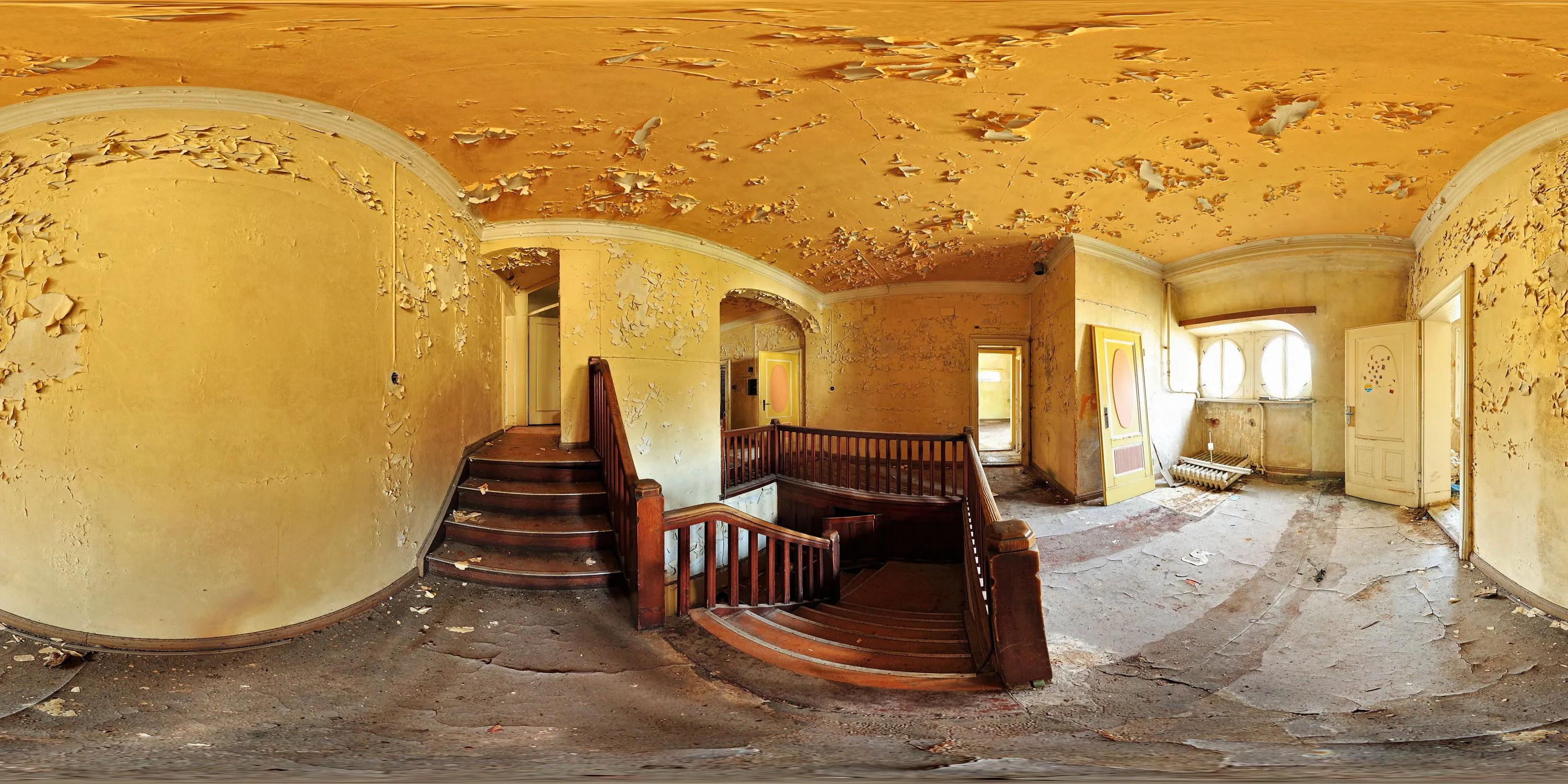 360 Grad Panorama Ansicht: Villa "Hstraße" - Treppenhaus in Görlitz