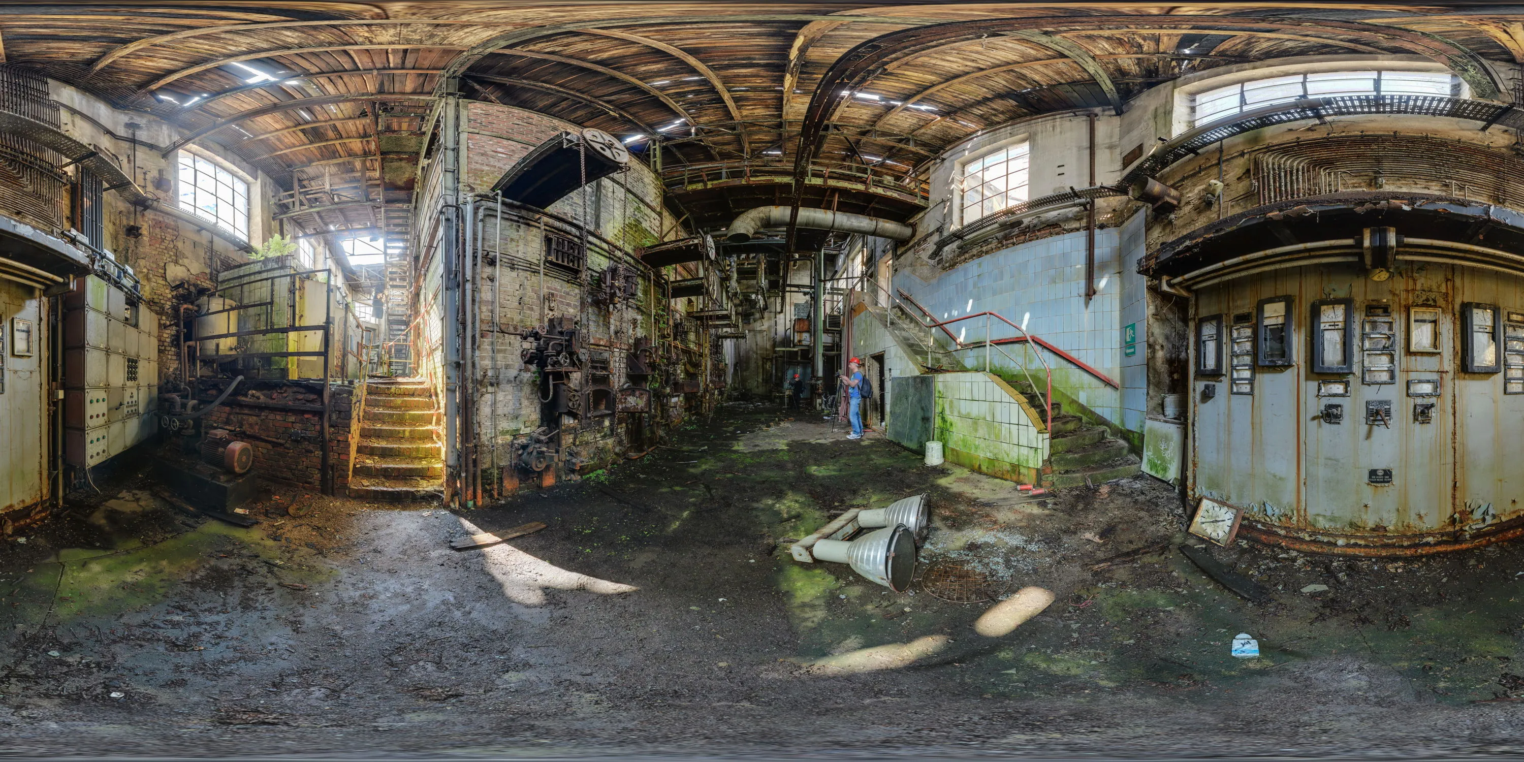 360 Grad Panorama Ansicht: VEB Bramsch Betriebsteil Backhefe - Kraftwerk 1 in Görlitz