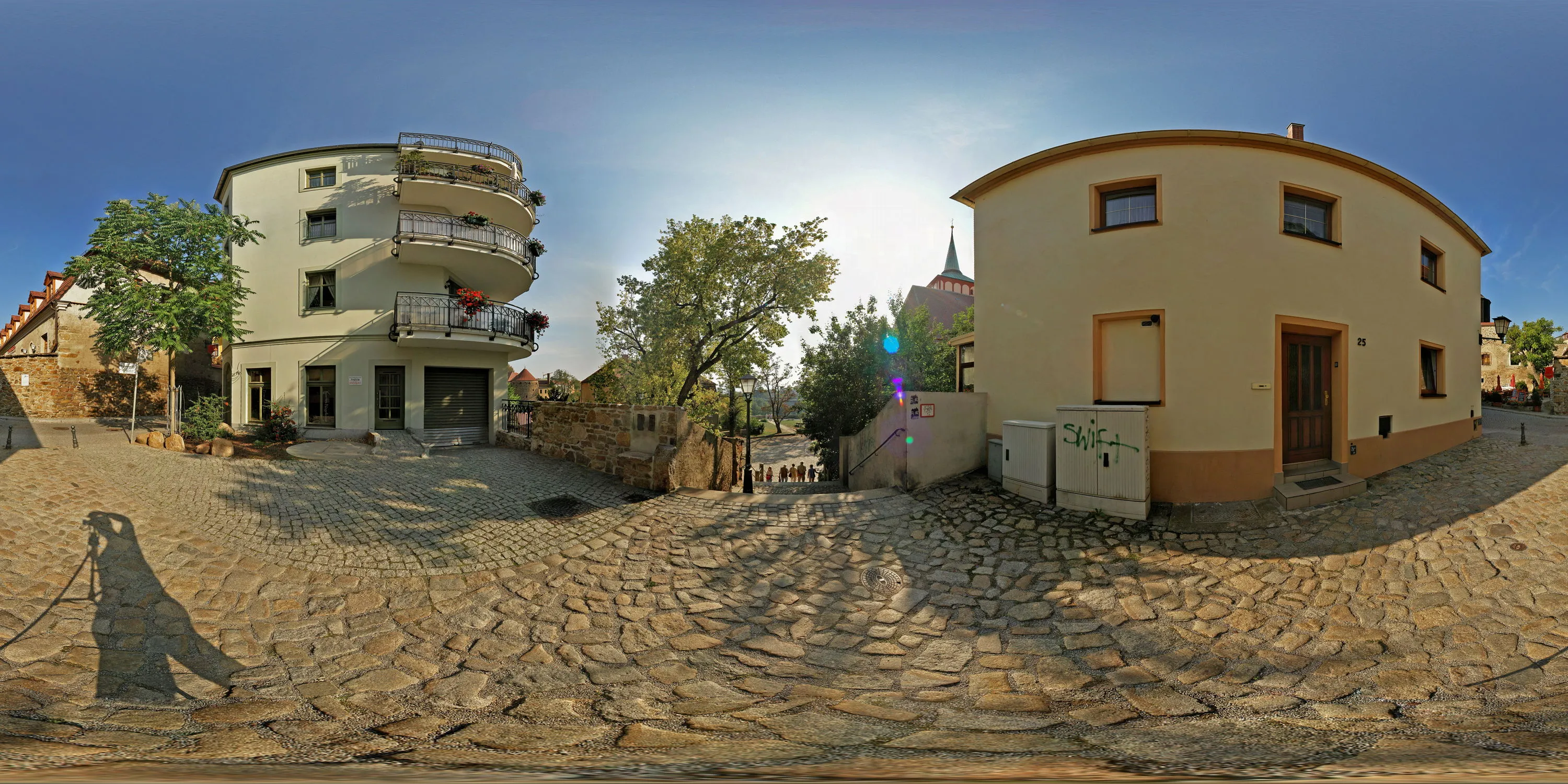 360 Grad Panorama Ansicht: Heringstrasse in Sommer 06