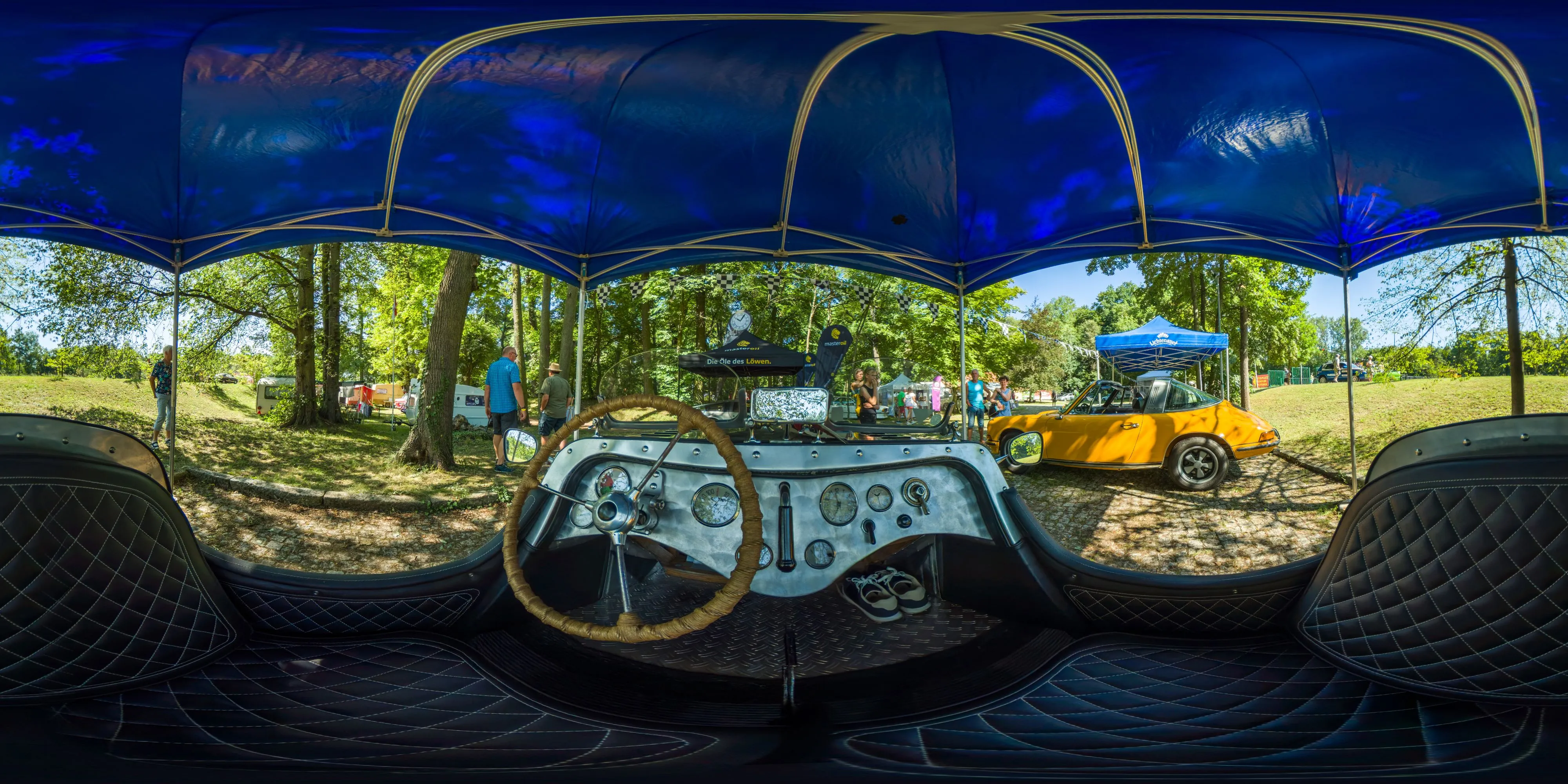 360° Panorama Ansicht: Uhyst - Insel Classic - DKW F2 Rennwagen