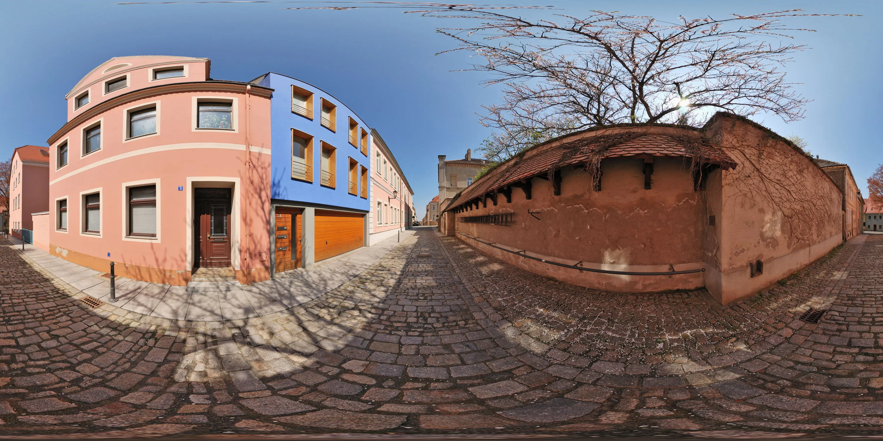 360 Grad Panorama Ansicht: Angerleitern in Kamenz