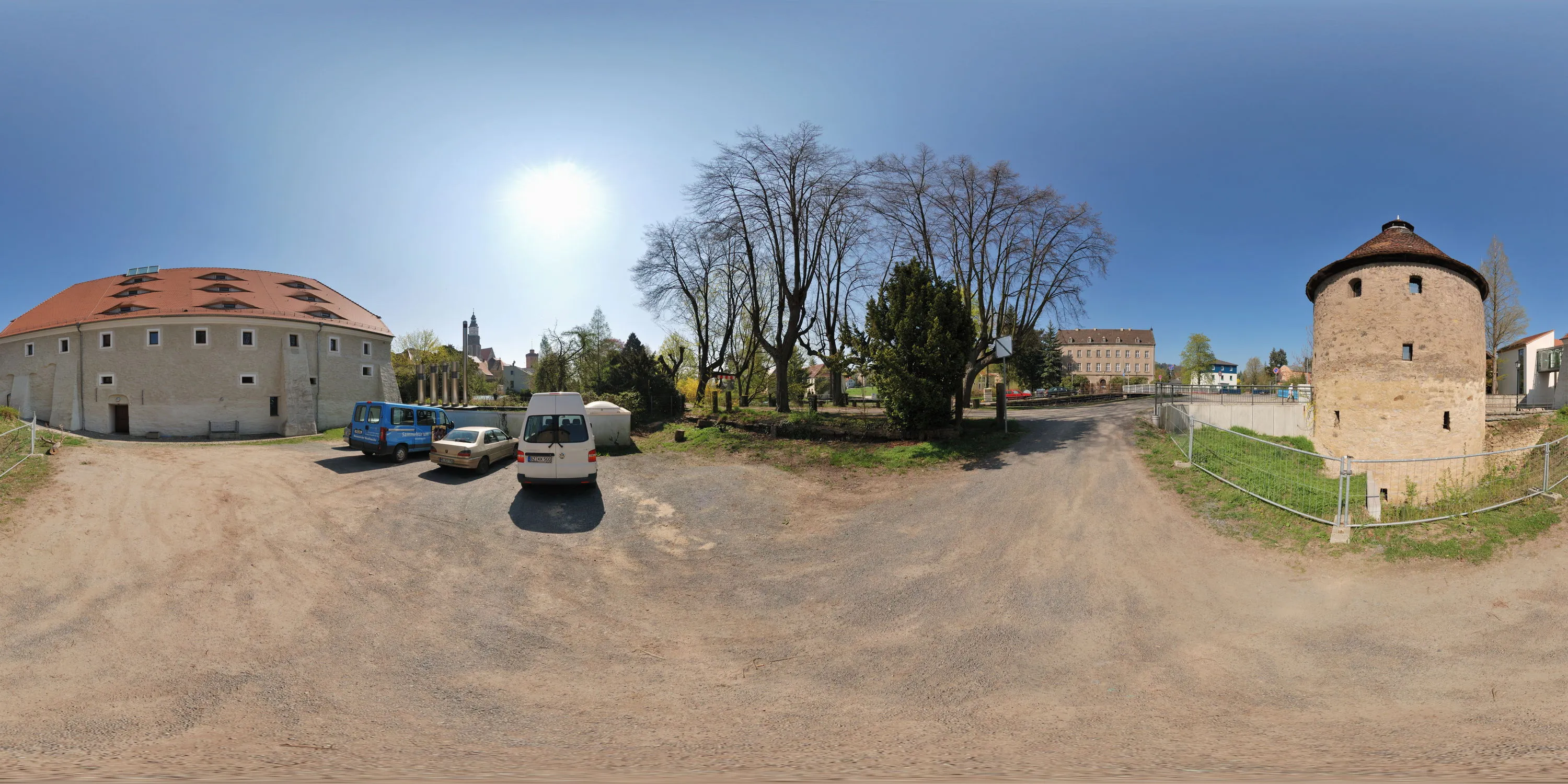 360 Grad Panorama Ansicht: Pichschuppen in Kamenz