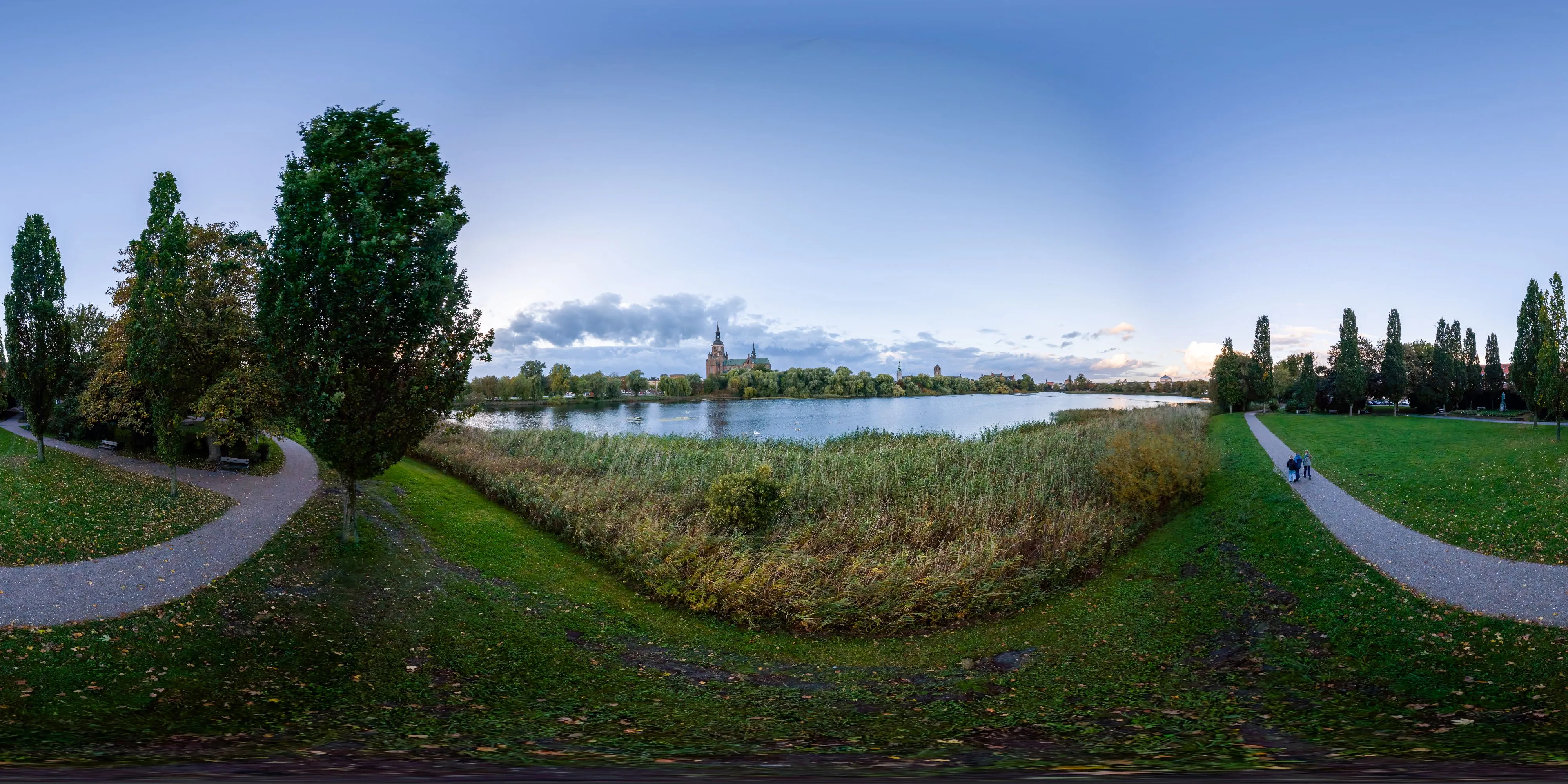 360° Panorama Ansicht: Kleiner Frankenteich