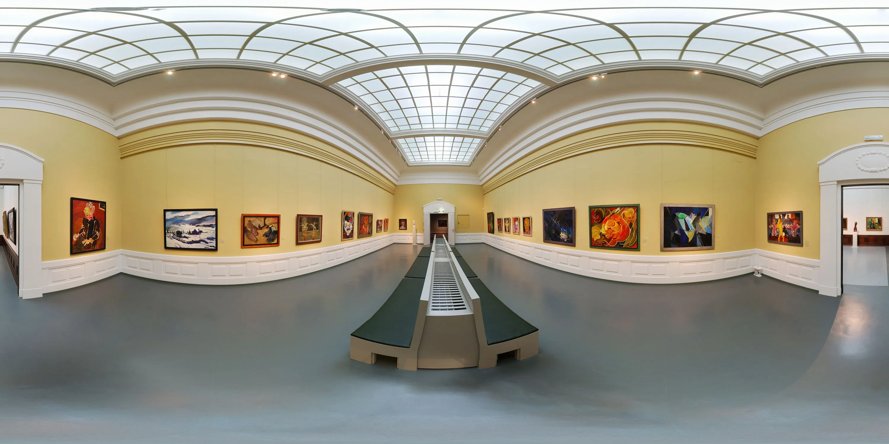 360 Grad Panorama Ansicht: Carl Lohse Saal 1 in Museum Bautzen