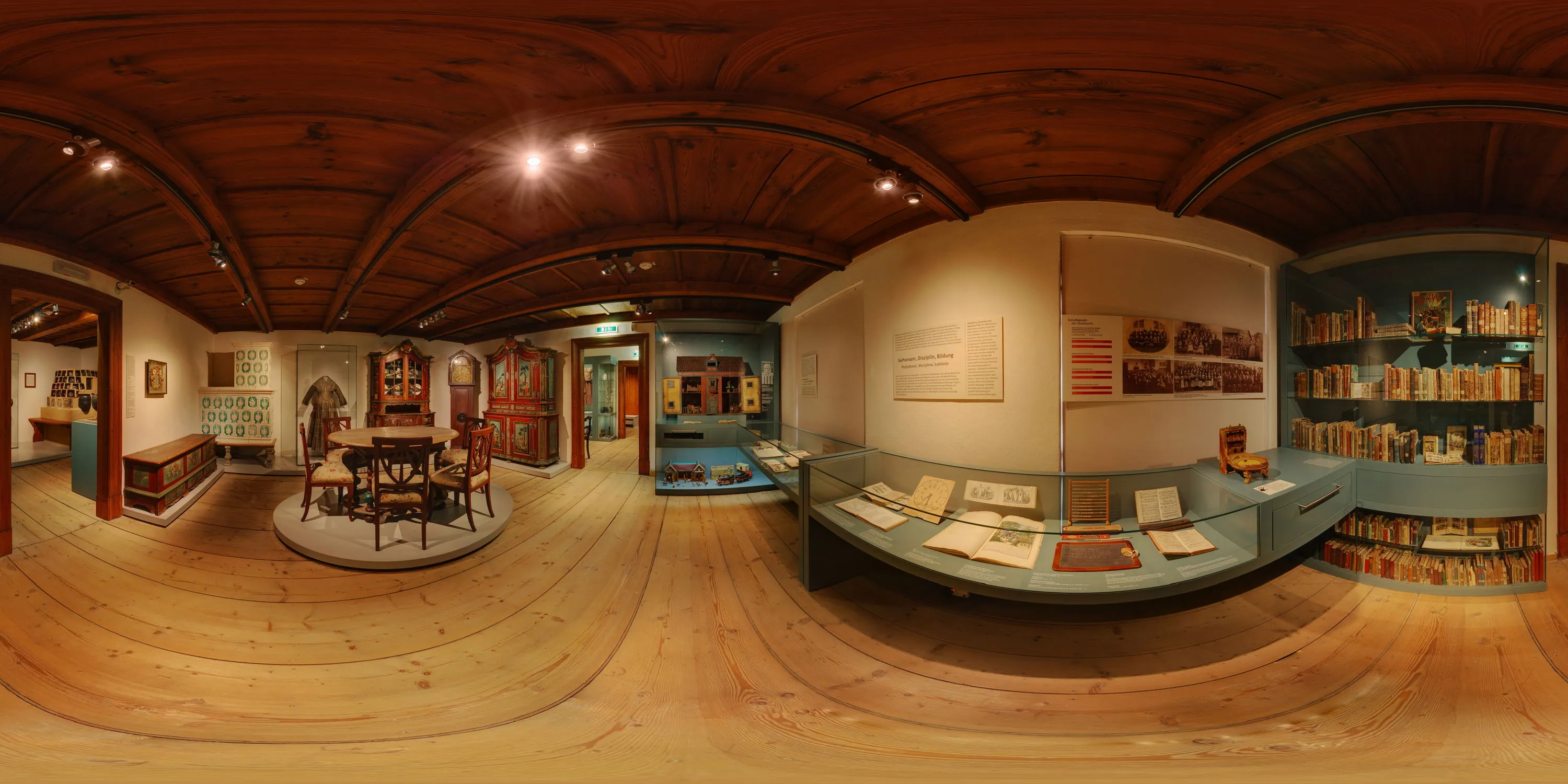 360 Grad Panorama Ansicht: Schulwesen in Museum Bautzen