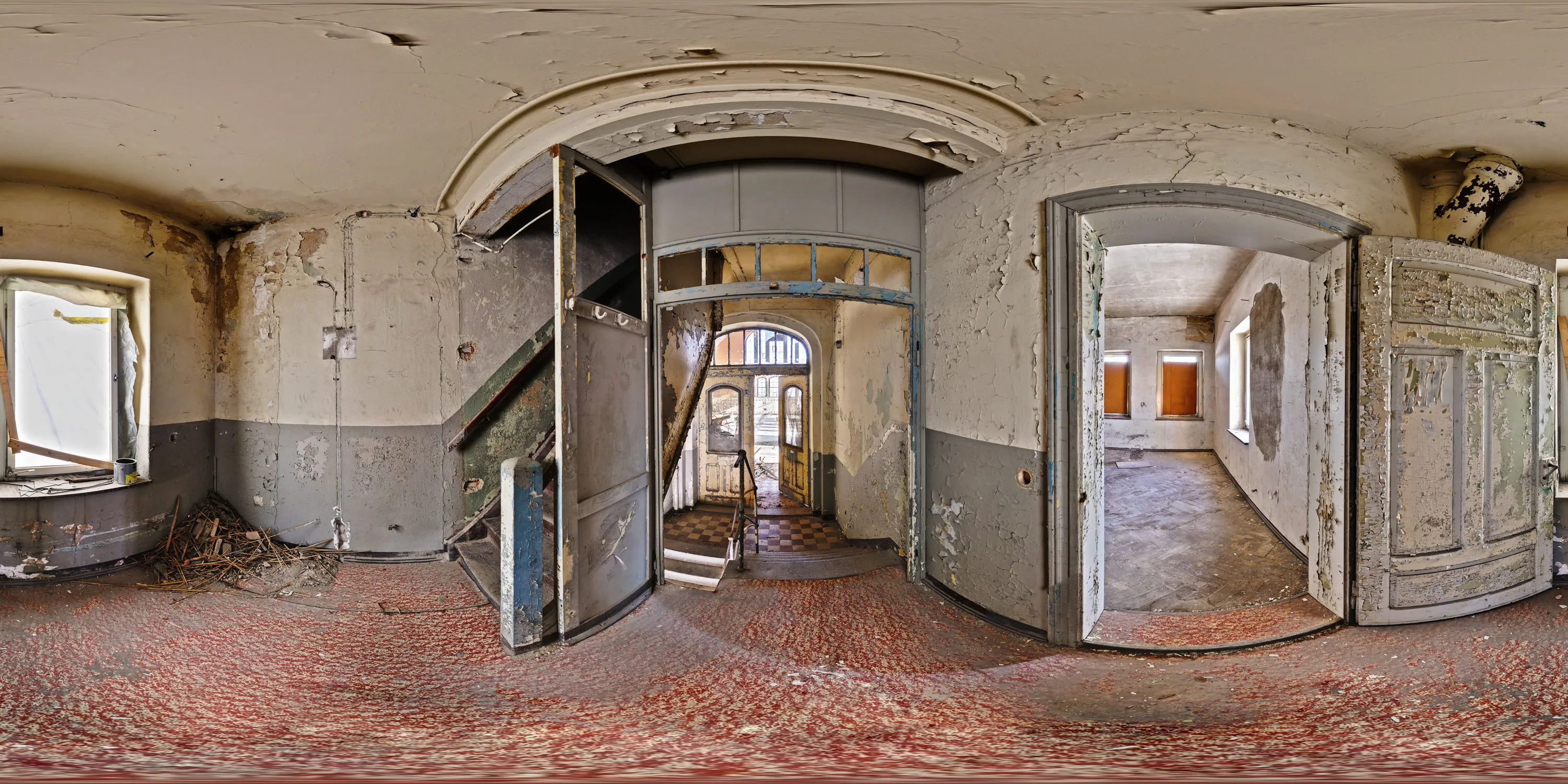 360 Grad Panorama Ansicht: Neugersdorf - Maschinenhaus 2 in Oberlausitz