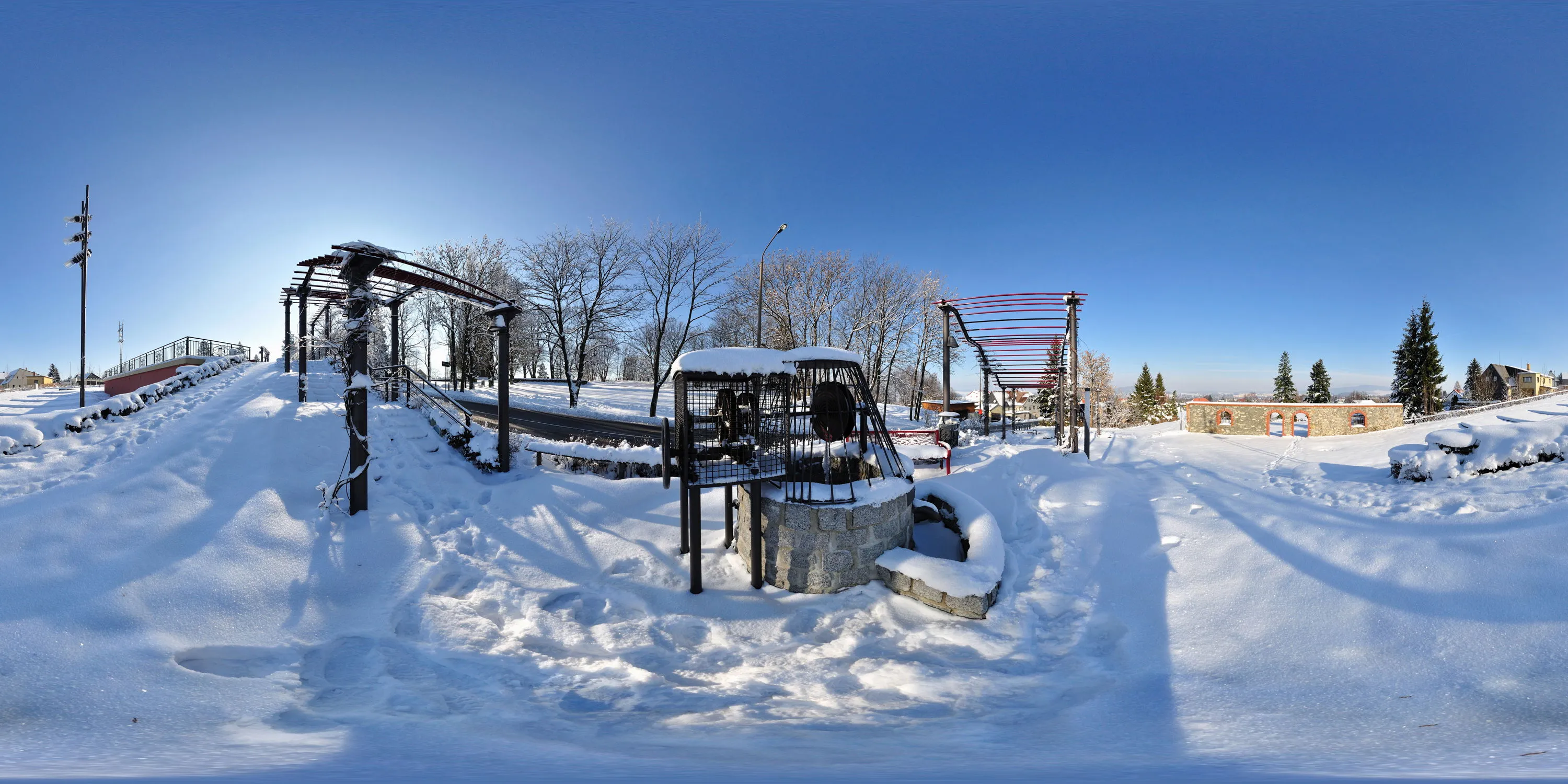 360 Grad Panorama Ansicht: Neugersdorf - Eiskeller in Oberlausitz