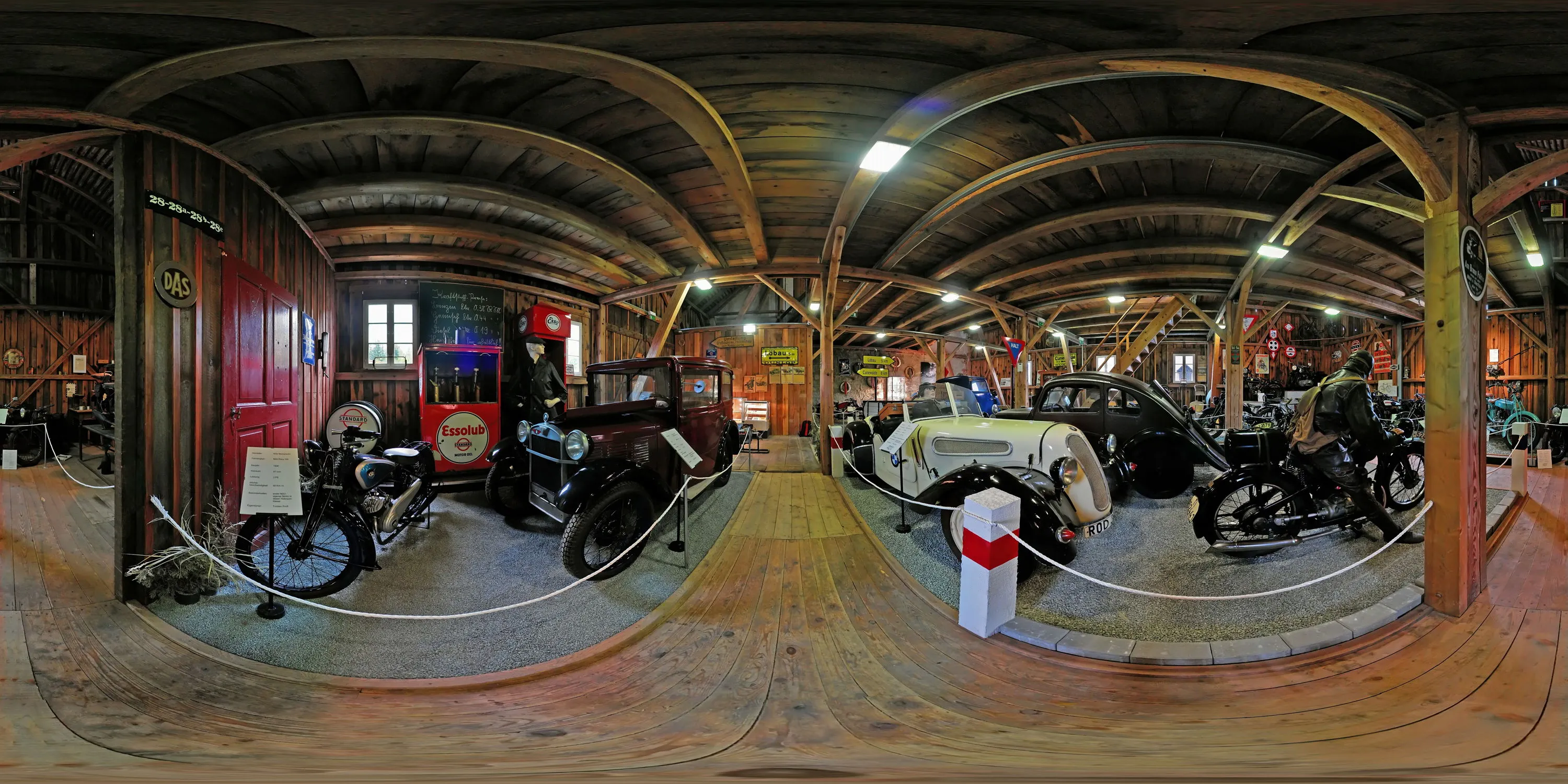 360 Grad Panorama Ansicht: oldtimermuseum Cunewalde in Oldtimermuseum