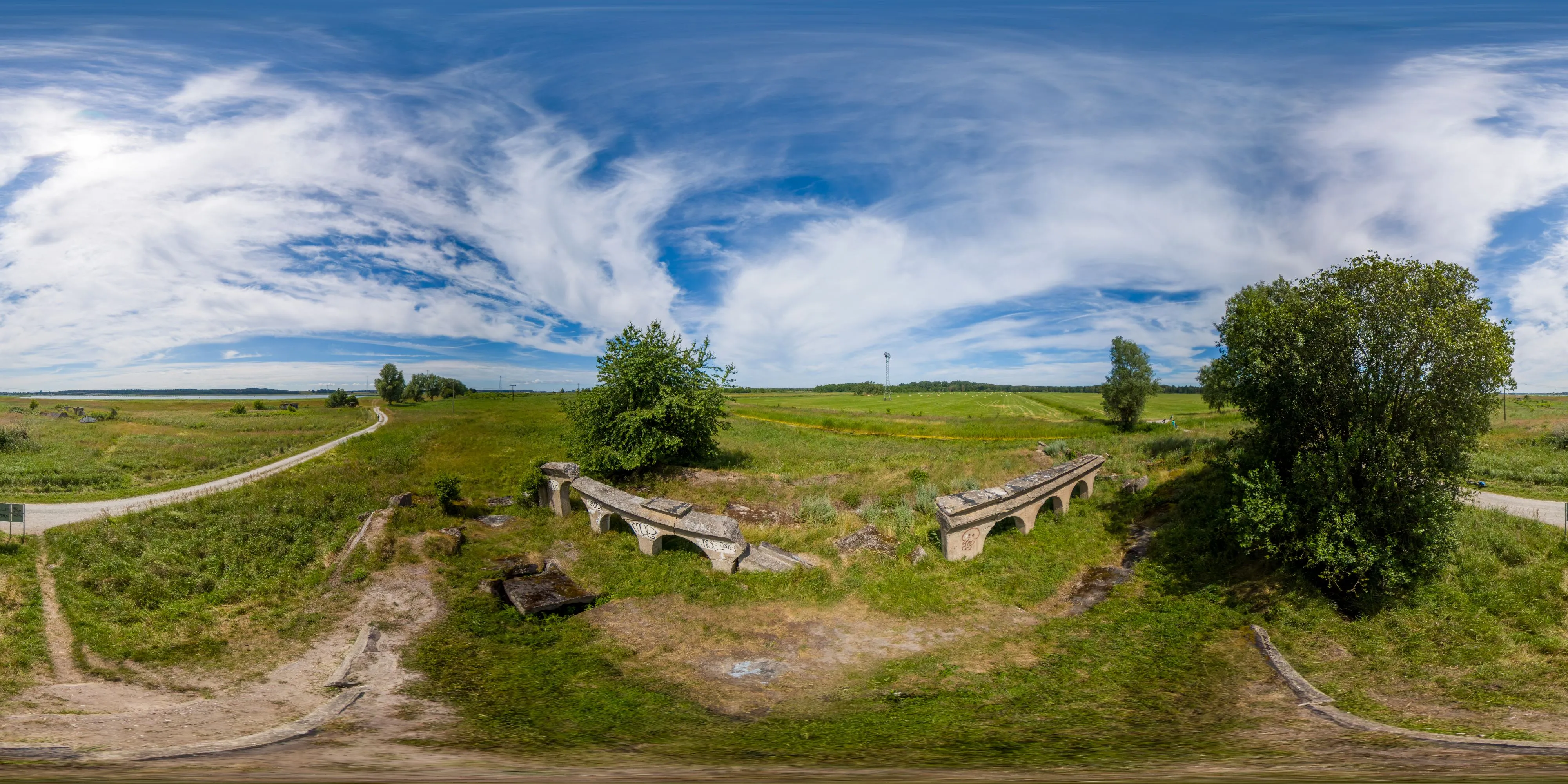360° Panorama Ansicht: Peenemünde - Raketenlagerbunker 4