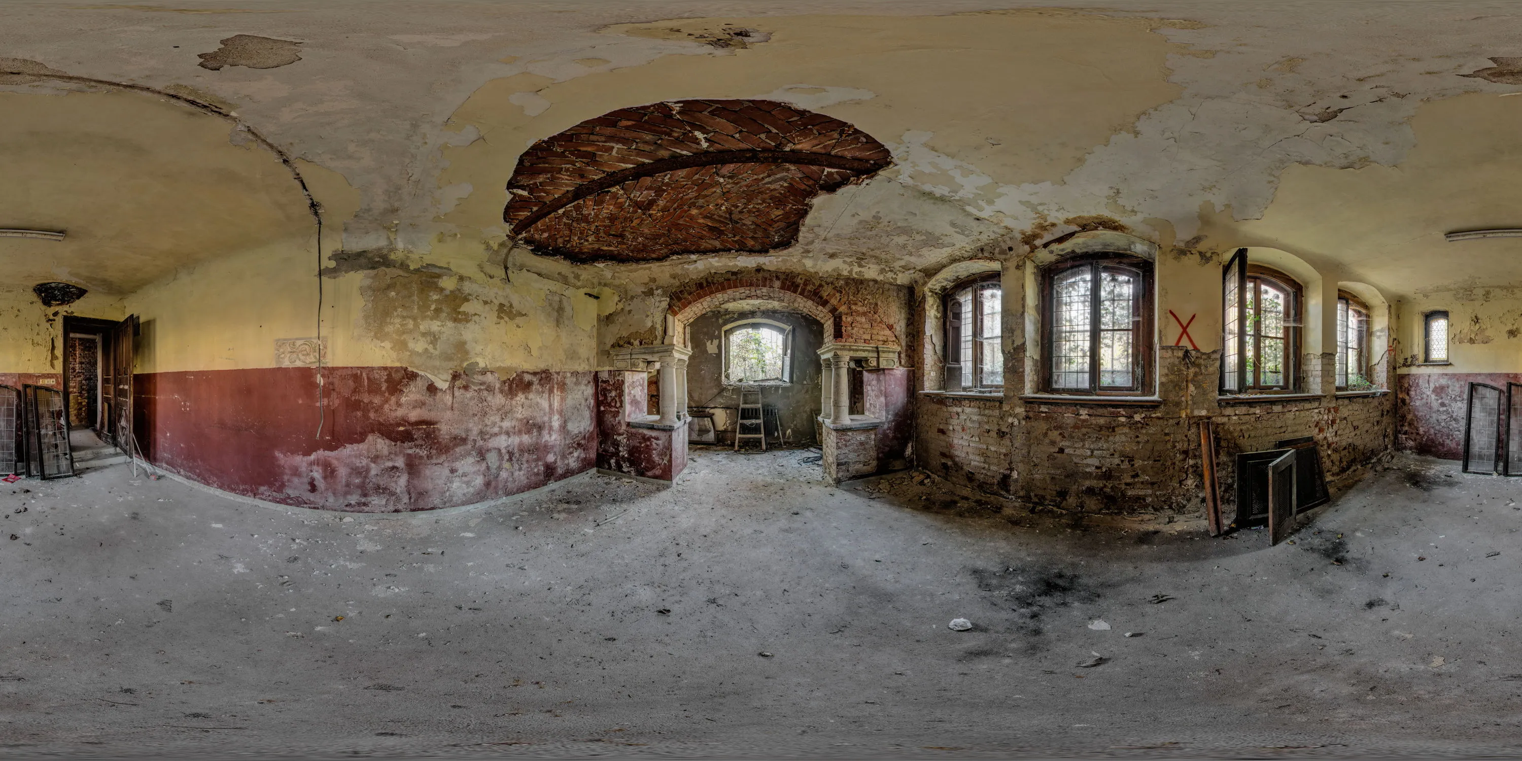 360 Grad Panorama Ansicht: Villa K. - Weinkeller in Sachsen