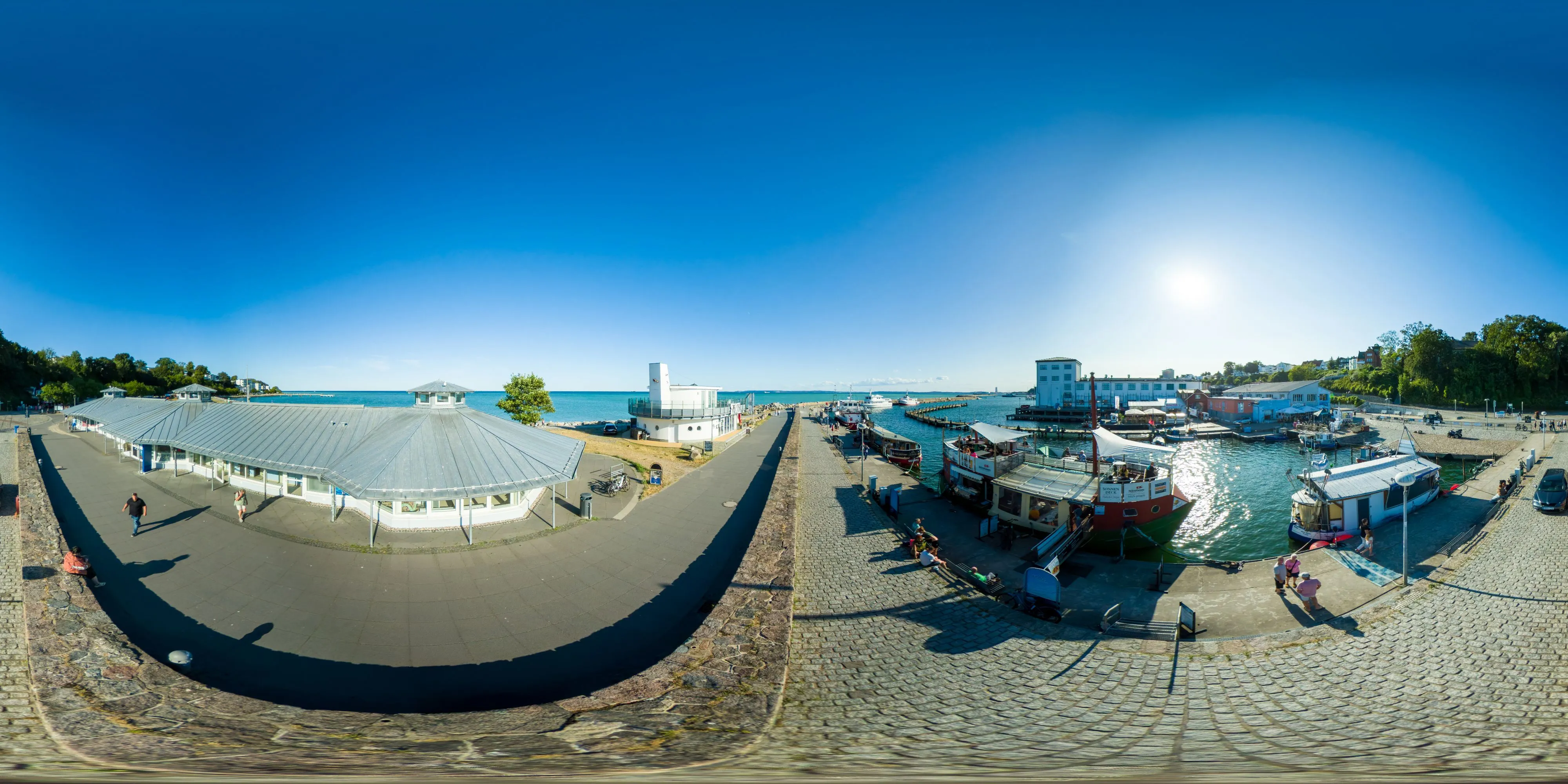 360° Panorama Ansicht: Sassnitz - Tourist Service
