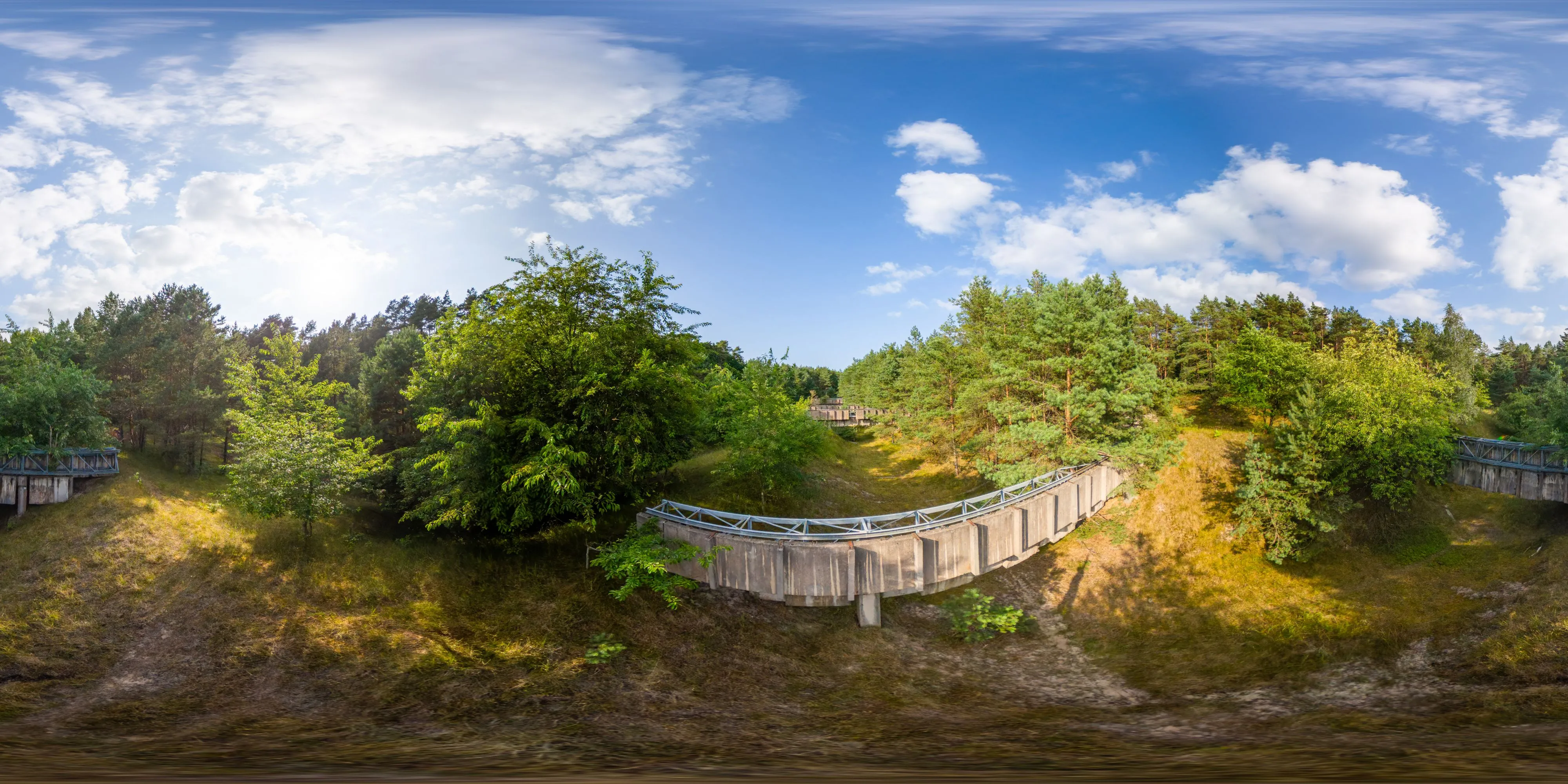 360° Panorama Ansicht: Schießstand der ehem. NVA bei Karlshagen