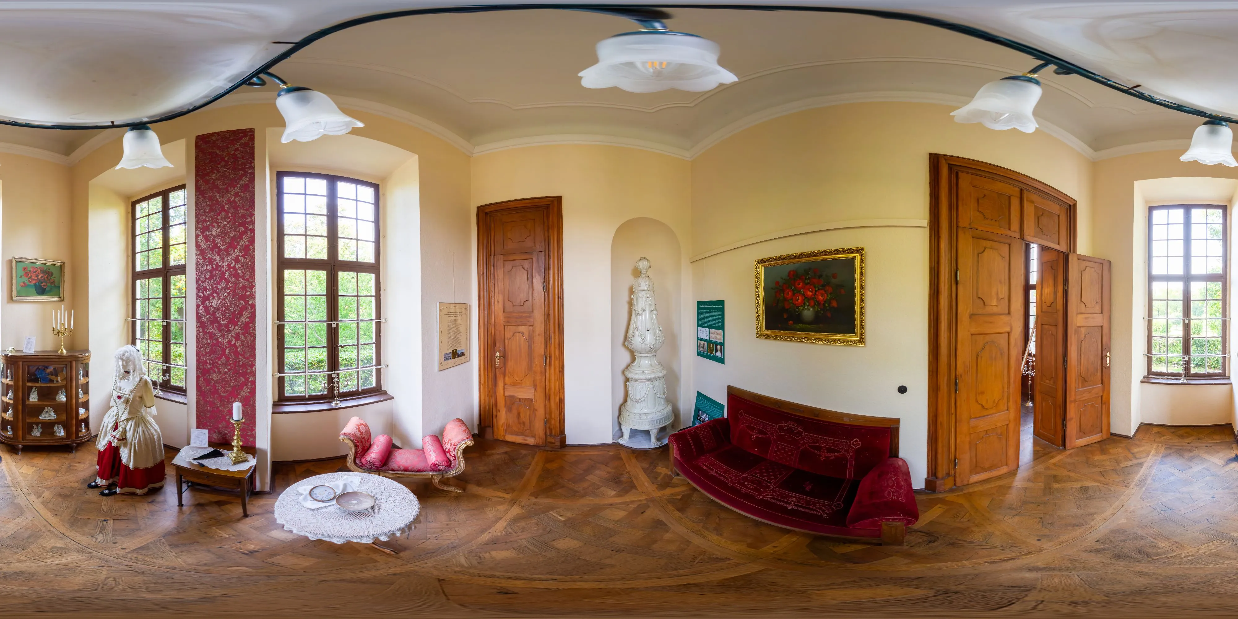 360° Panorama Ansicht: Damensalon