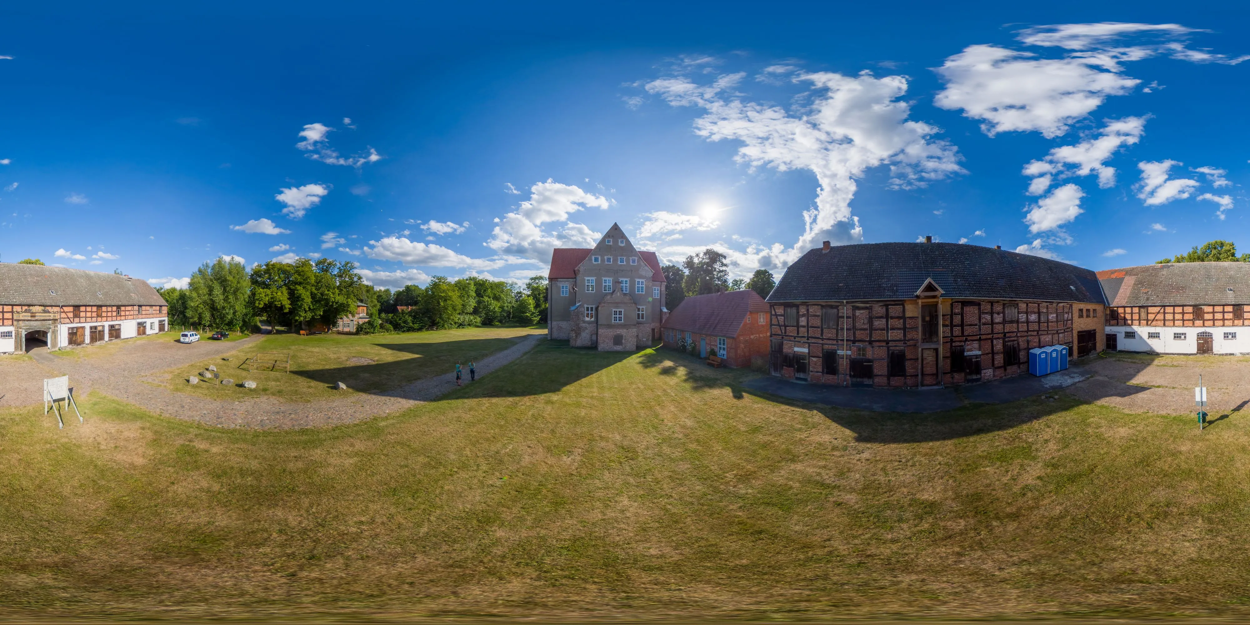 360° Panorama Ansicht: Schloß Ludwigsburg