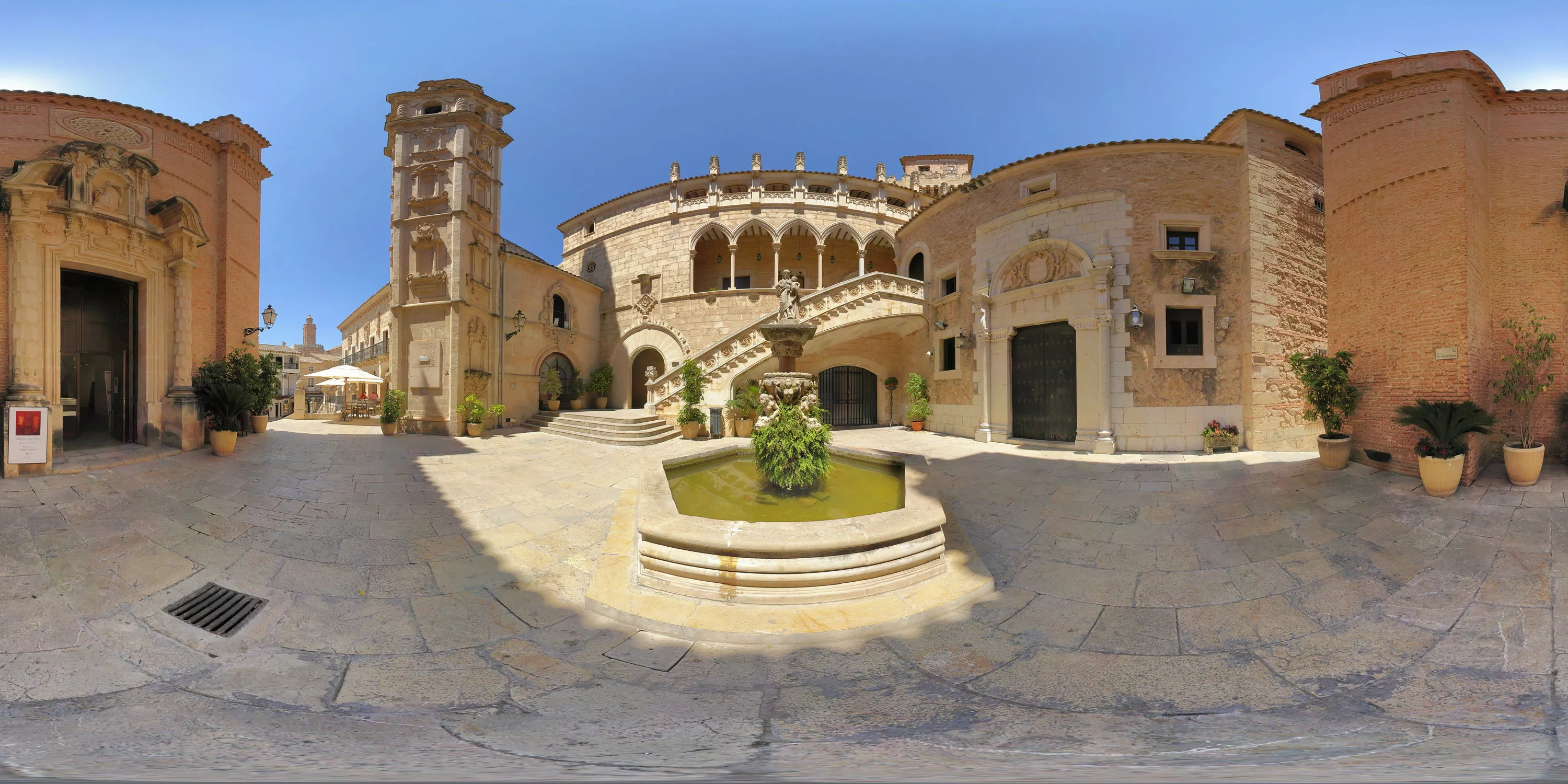360 Grad Panorama Ansicht: Poble Espanyol in Palma