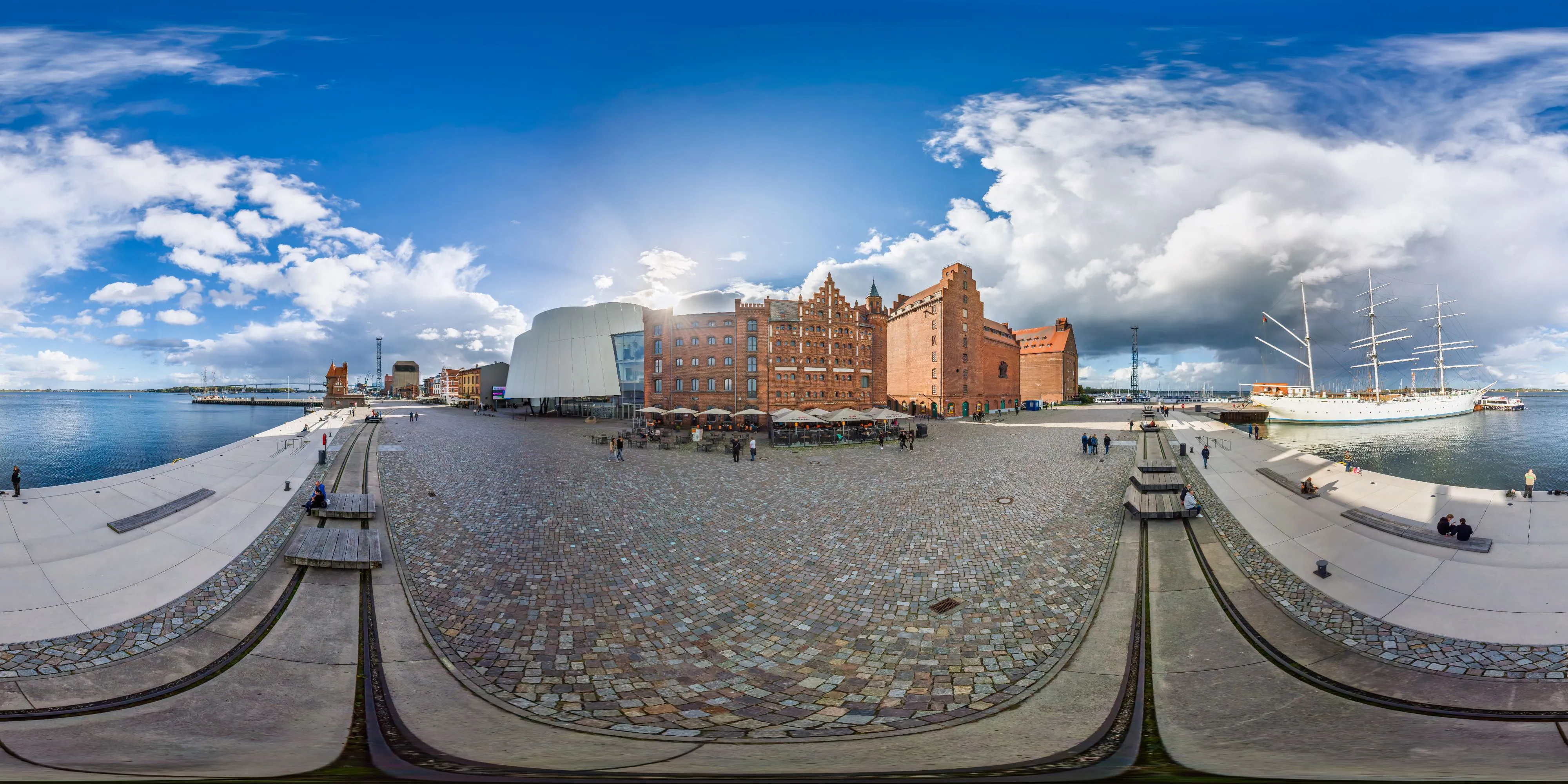 360° Panorama Ansicht: Sundpromenade