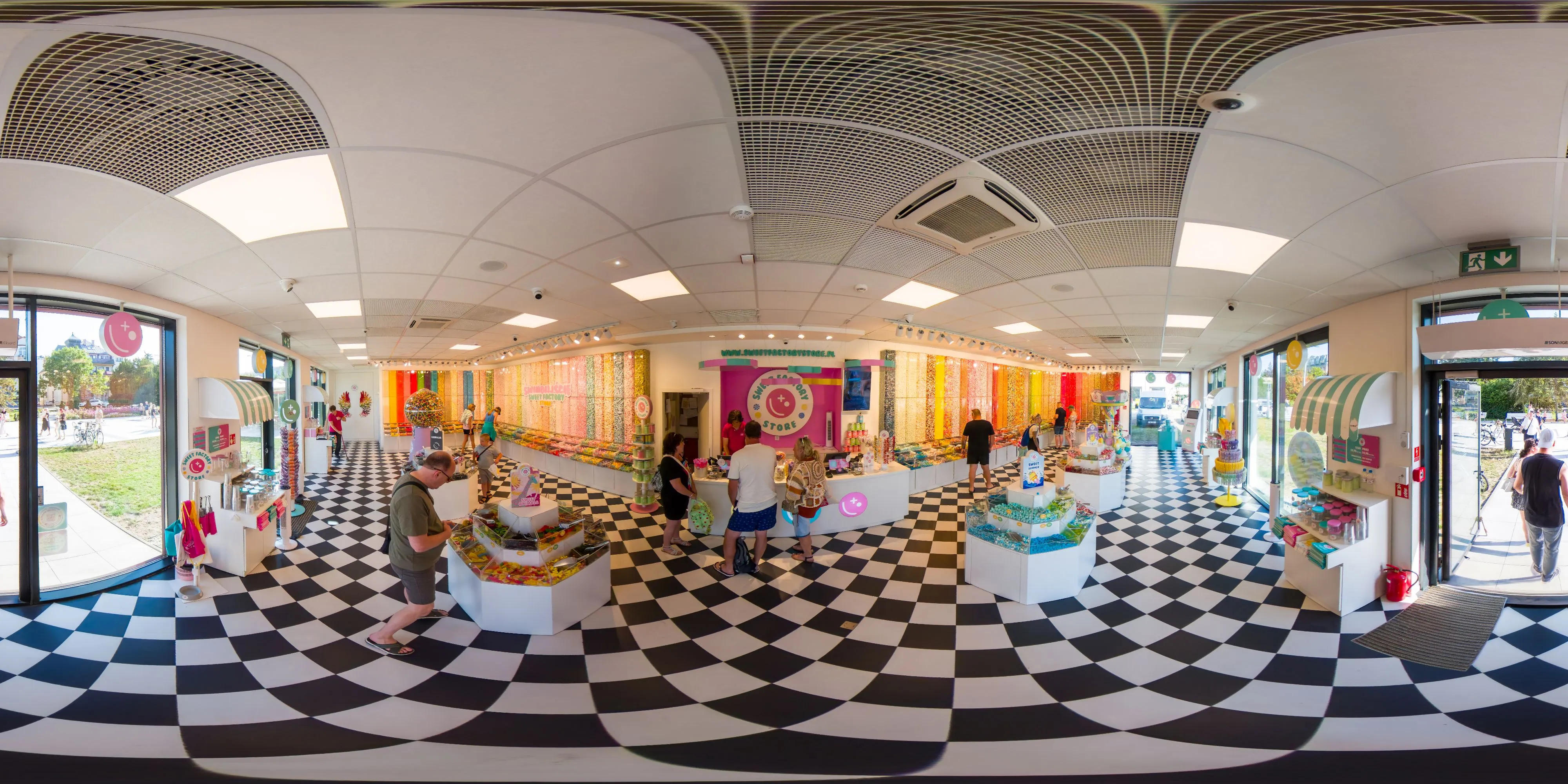 360° Panorama Ansicht: Swinemünde - Sweet Factory Store