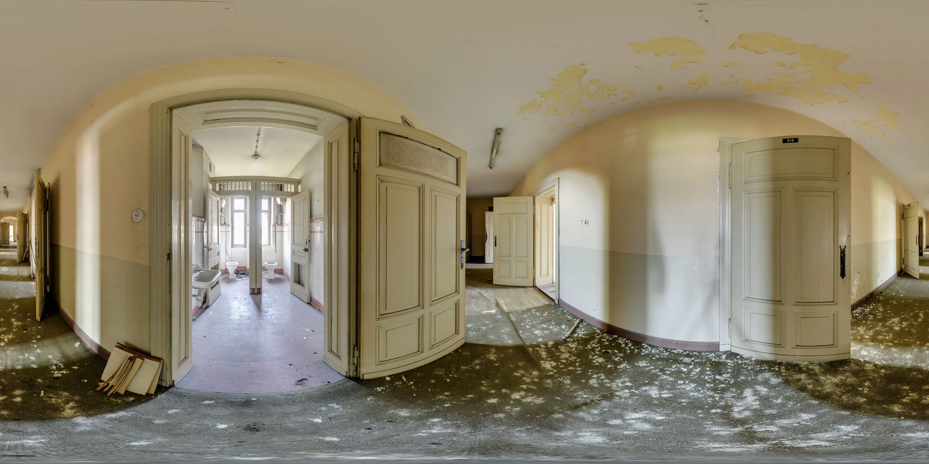 360 Grad Panorama Ansicht: Hotel Vier Jahreszeiten - Flur in Görlitz