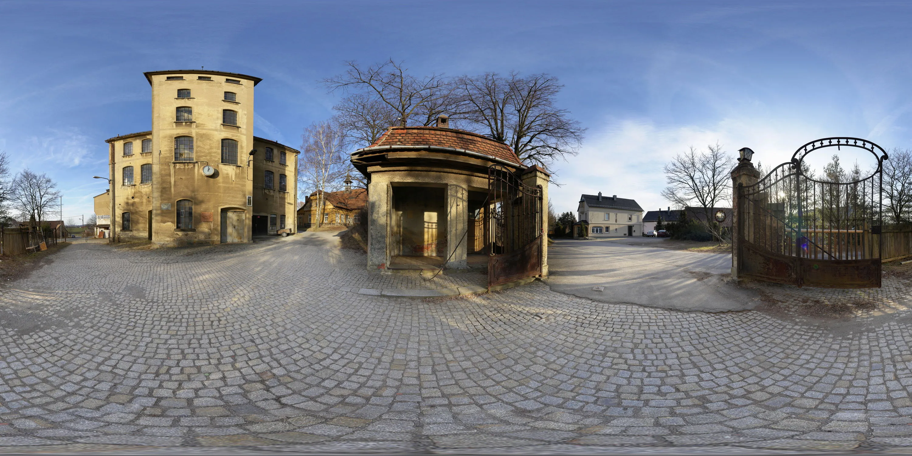 360 Grad Panorama Ansicht: Weberei Ebersbach in Oberlausitz