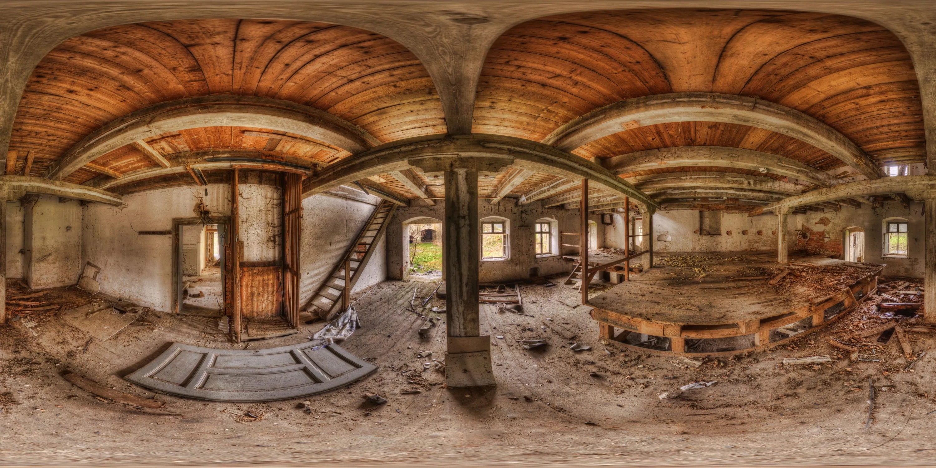 360 Grad Panorama Ansicht: Wuischker Mühle HDR in Wuischker Mühle