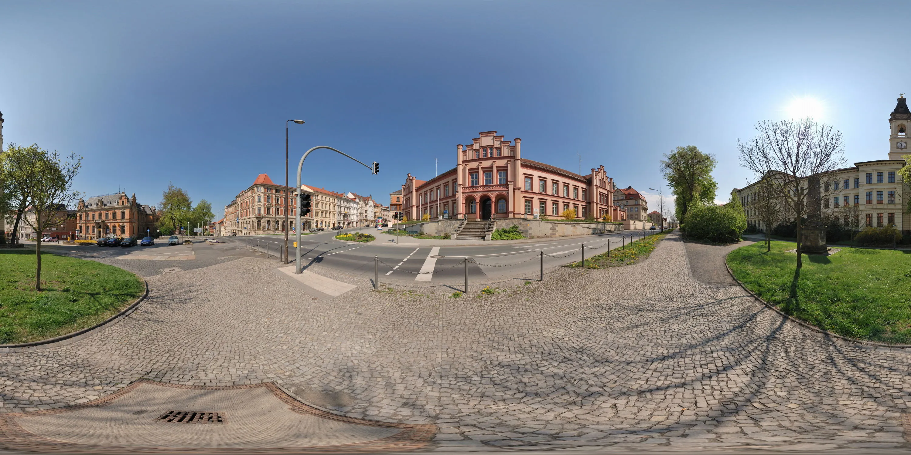 360 Grad Panorama Ansicht: Wäntighaus in Zittau