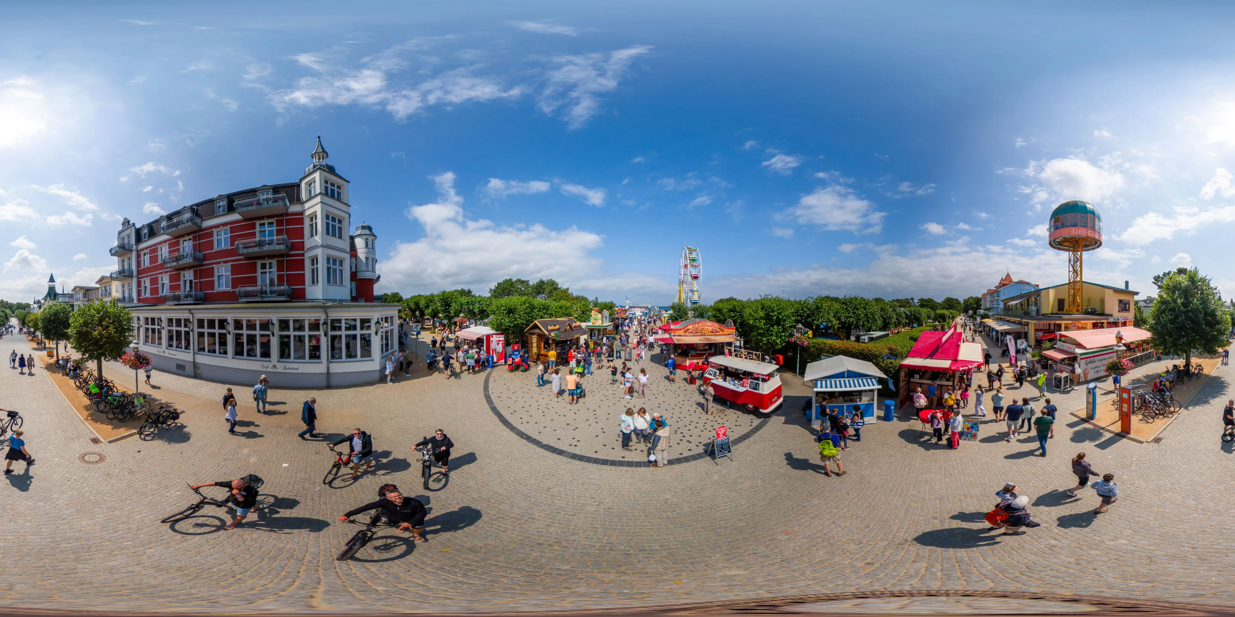 360° Panorama Ansicht: Zinnowitz - Sommerfest 2026