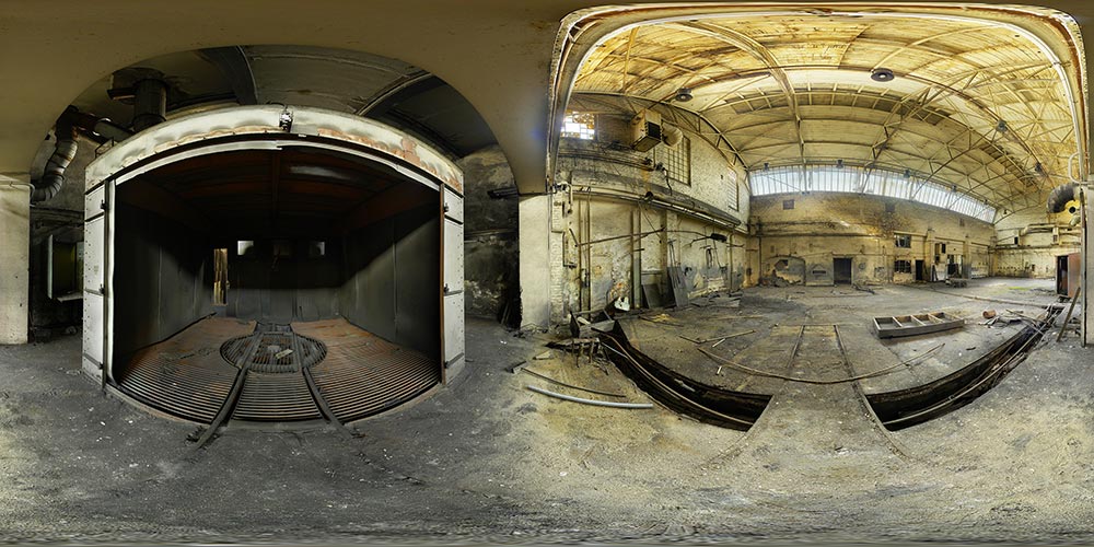 Alte Gießerei - Sandstrahlanlage