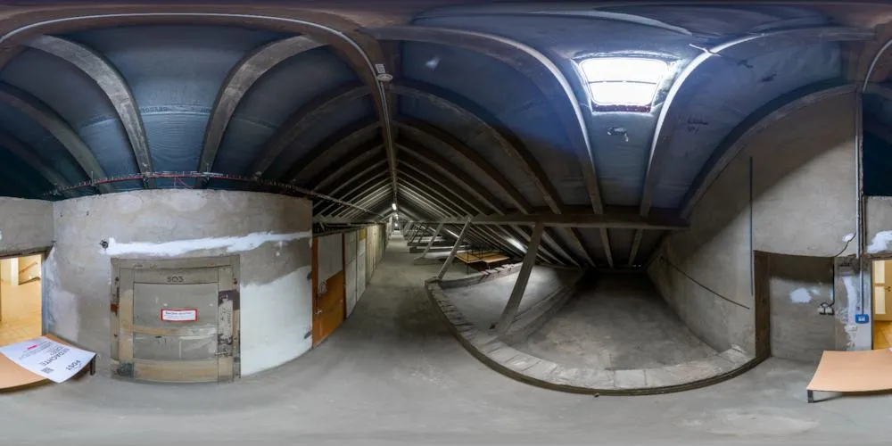 360° Panorama: Alte Post - Dachboden in Stadt Bautzen