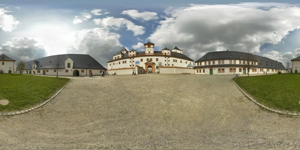 360° Panorama: Schloß Augustusburg in Sachsen