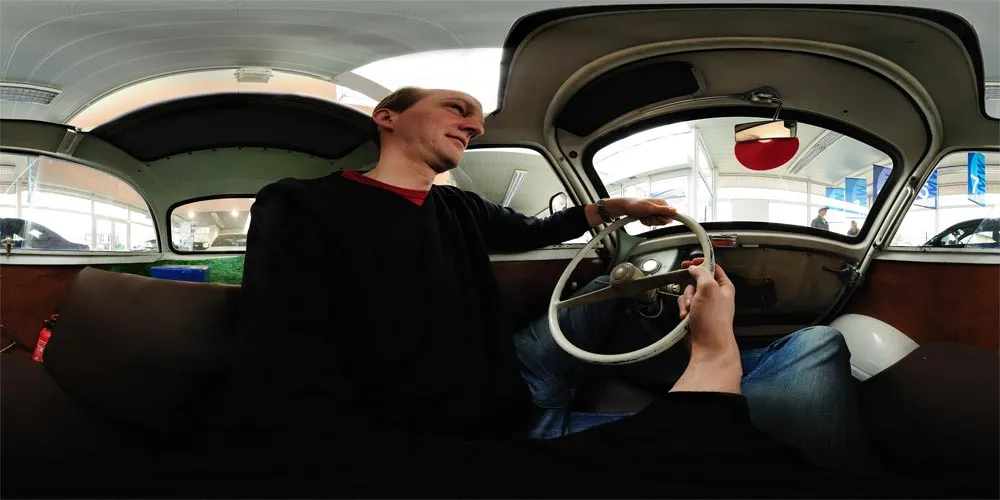 360° Panorama: Isetta in Autohaus Ruffert