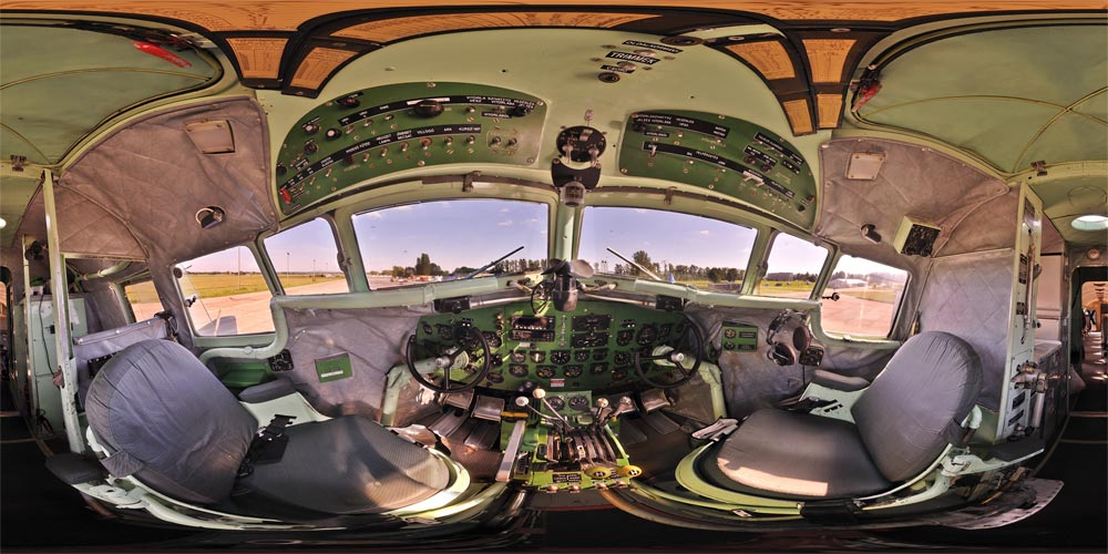 Liszunov Li-2 Cockpit