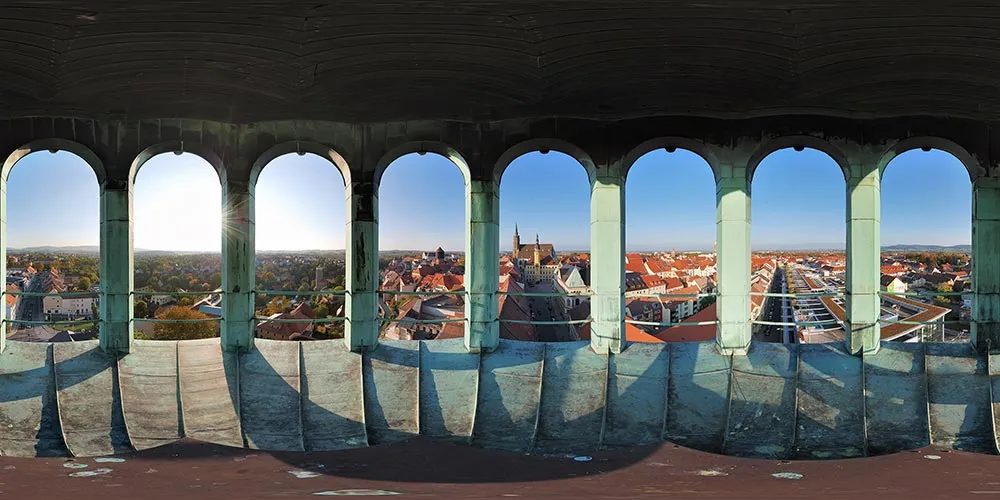 Virtueller Rundgang in der Nähe: obere Aussicht in Lauenturm
