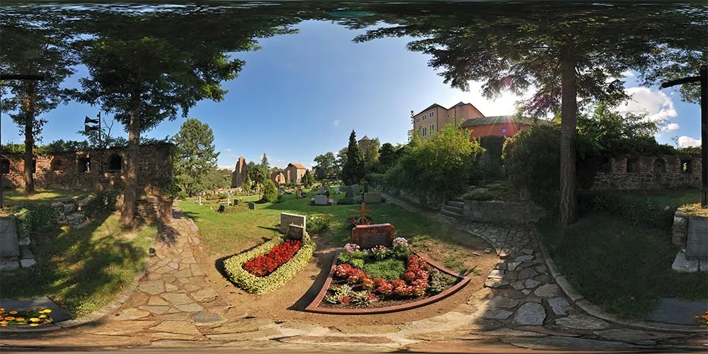 360° Panorama: Pulverturm in Herbst 09