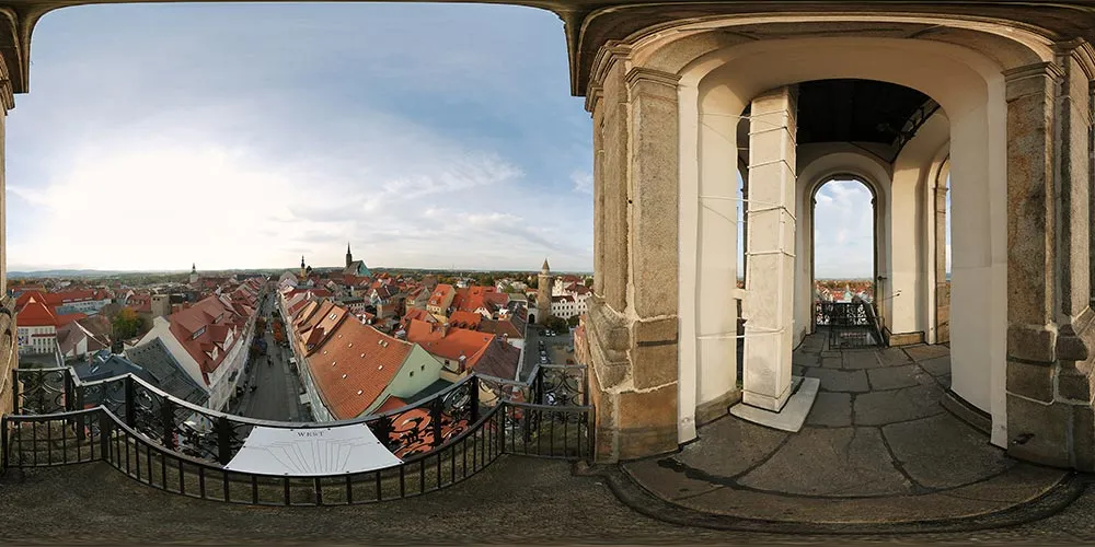 360° Panorama: Reichenturm in Herbst 08