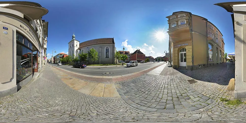 360° Panorama: Steinstrasse in Sommer 08