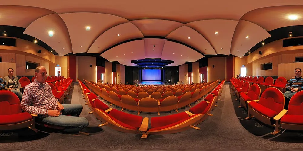 360° Panorama: Deutsch-Sorbisches Volkstheater Bautzen in Herbst 08