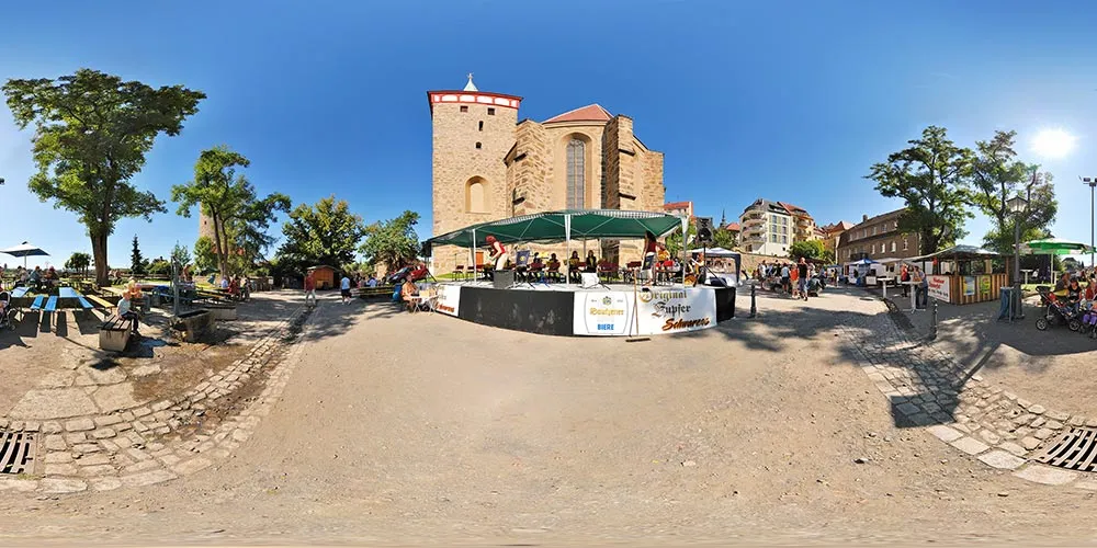 360° Panorama: Wasserkunstfest in Veranstaltungen