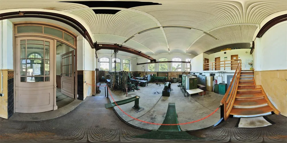 360° Panorama: Wasserwerk Strehla - Altes Wasserwerk in Tag des offenen Denkmals 2010