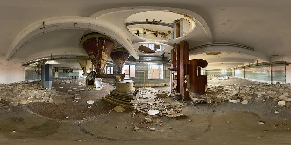 360° Panorama: Backwarenkombinat in KonsumGenossenschaft Bautzen