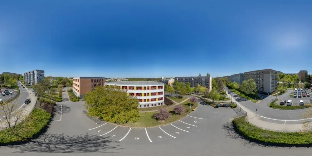 360° Panorama: Frédéric-Joliot-Curie-Grundschule in Bautzen