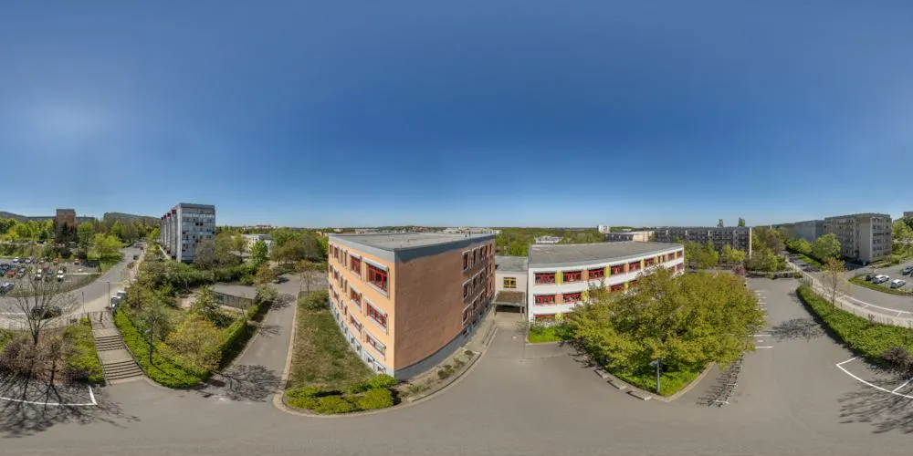 360° Panorama: Frédéric-Joliot-Curie-Grundschule in Bautzen