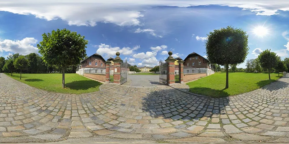 360° Panorama: Bischof-Benno-Haus 2 in Schmochtitz